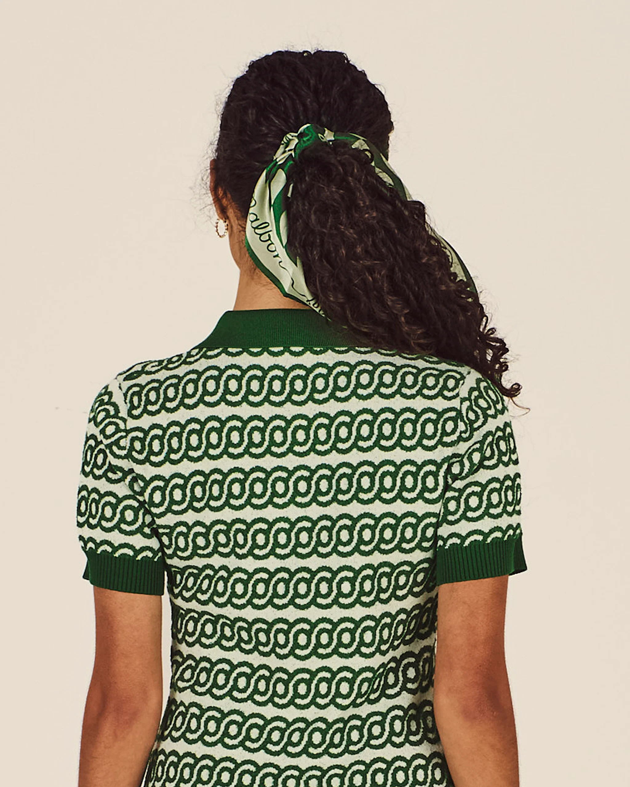 ADANNA SCRUNCHIE SCARF - Image 2