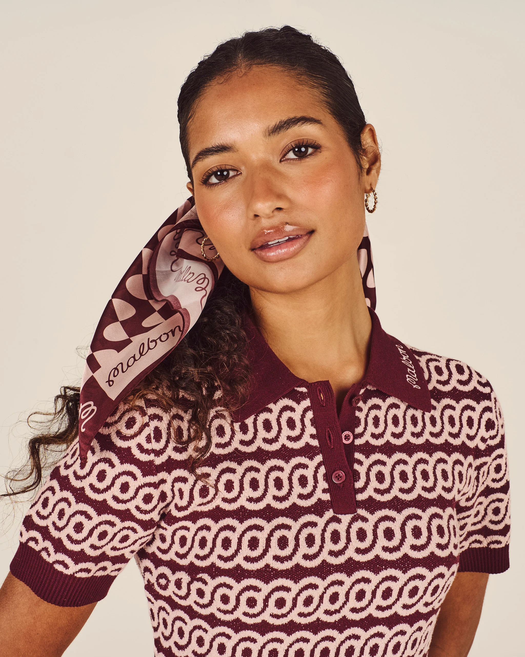 ADANNA SCRUNCHIE SCARF - Image 3