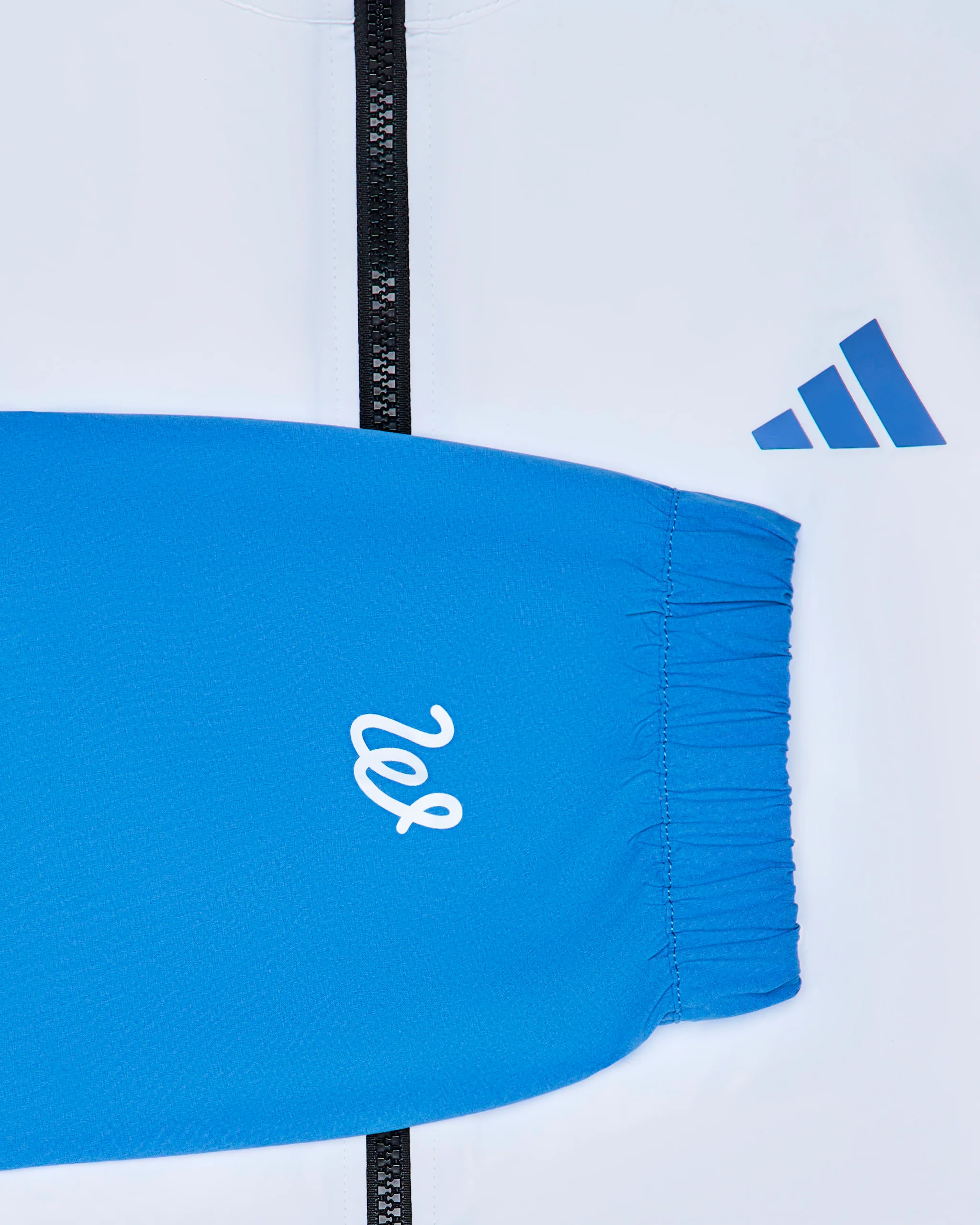 ADIDAS BEYOND TWISTWEAVE FULL-ZIP WINDBREAKER - Image 4