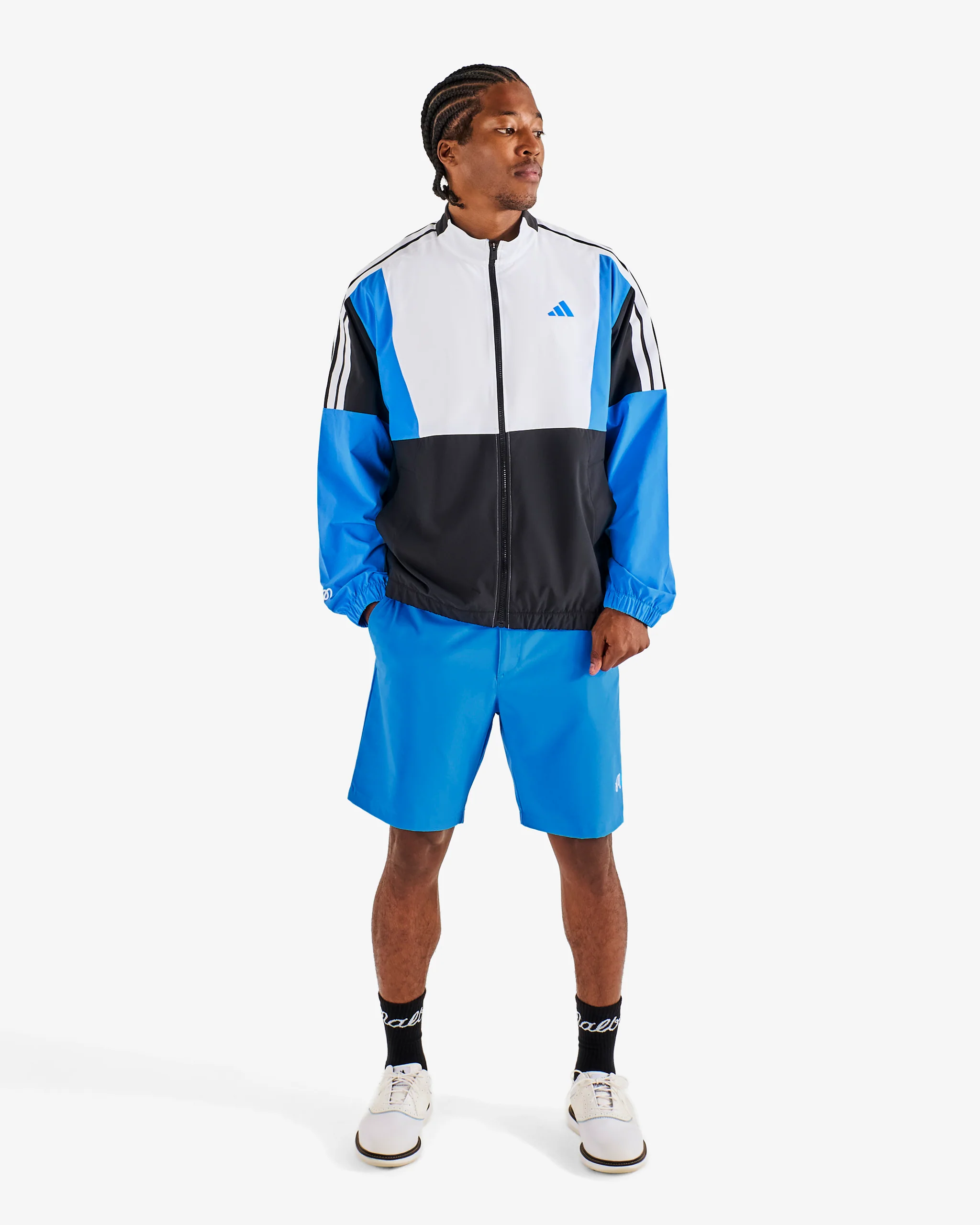 ADIDAS BEYOND TWISTWEAVE FULL-ZIP WINDBREAKER - Image 5