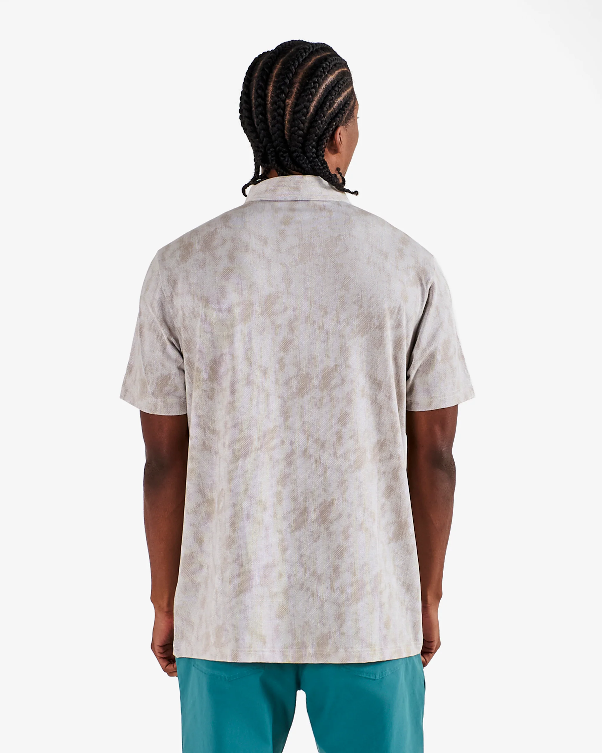 ADIDAS ULTIMATE365 TEXTURED PRINT POLO SHIRT - Image 4