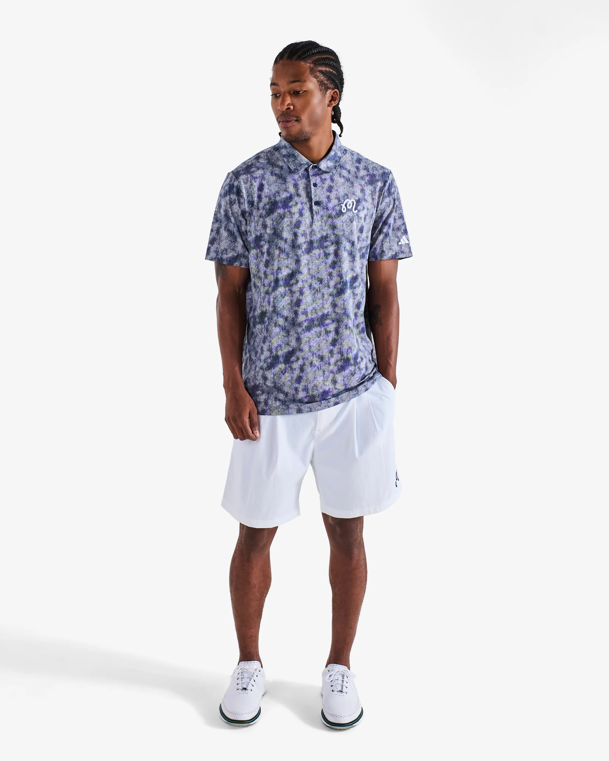 ADIDAS ULTIMATE365 TEXTURED PRINT POLO SHIRT - Image 2