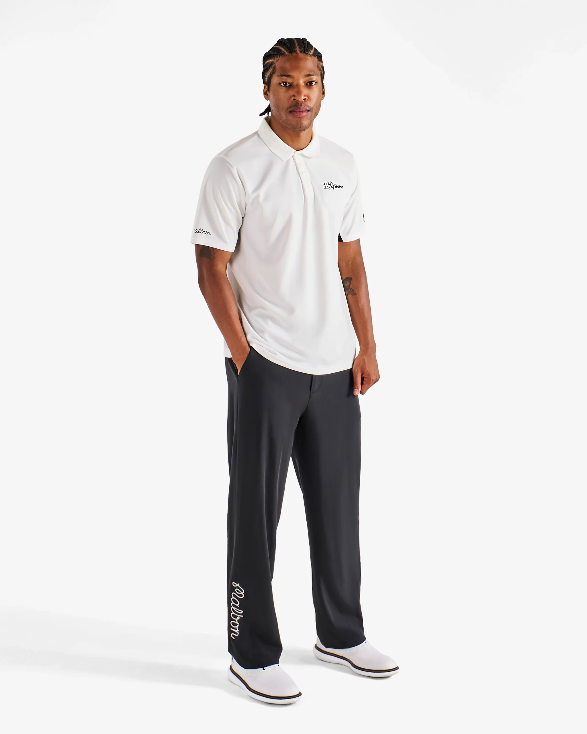AK 1% PANELED PERFORMANCE PIQUE POLO - Image 4