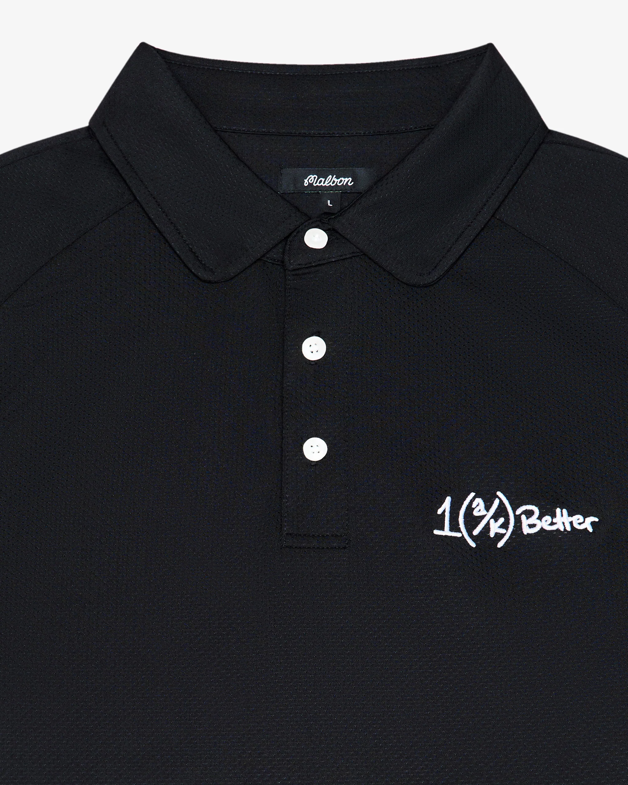 AK 1% RAGLAN SLEEVE MESH POLO - Image 3