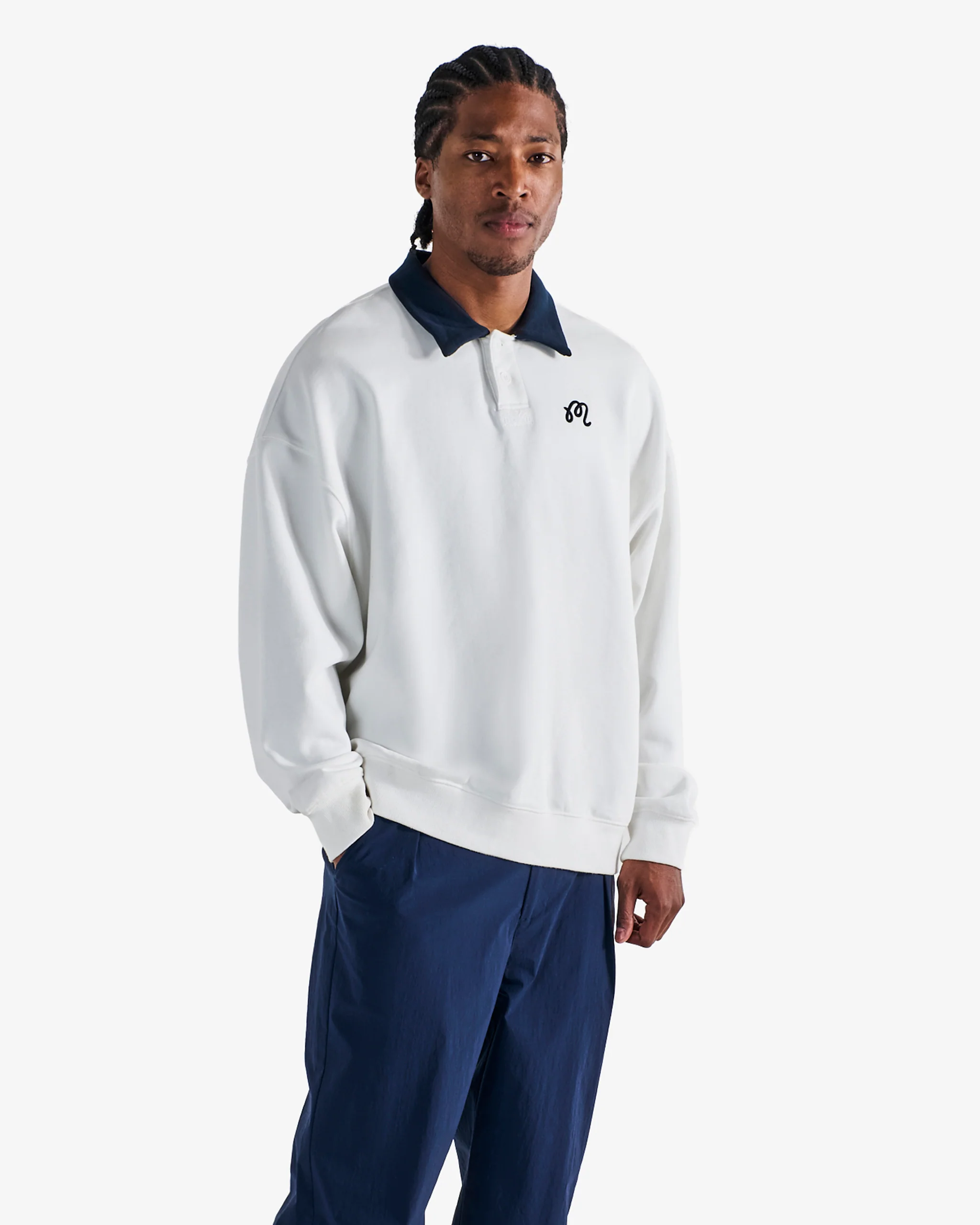 ARTIGIANALE COLLARED CREWNECK - Image 2