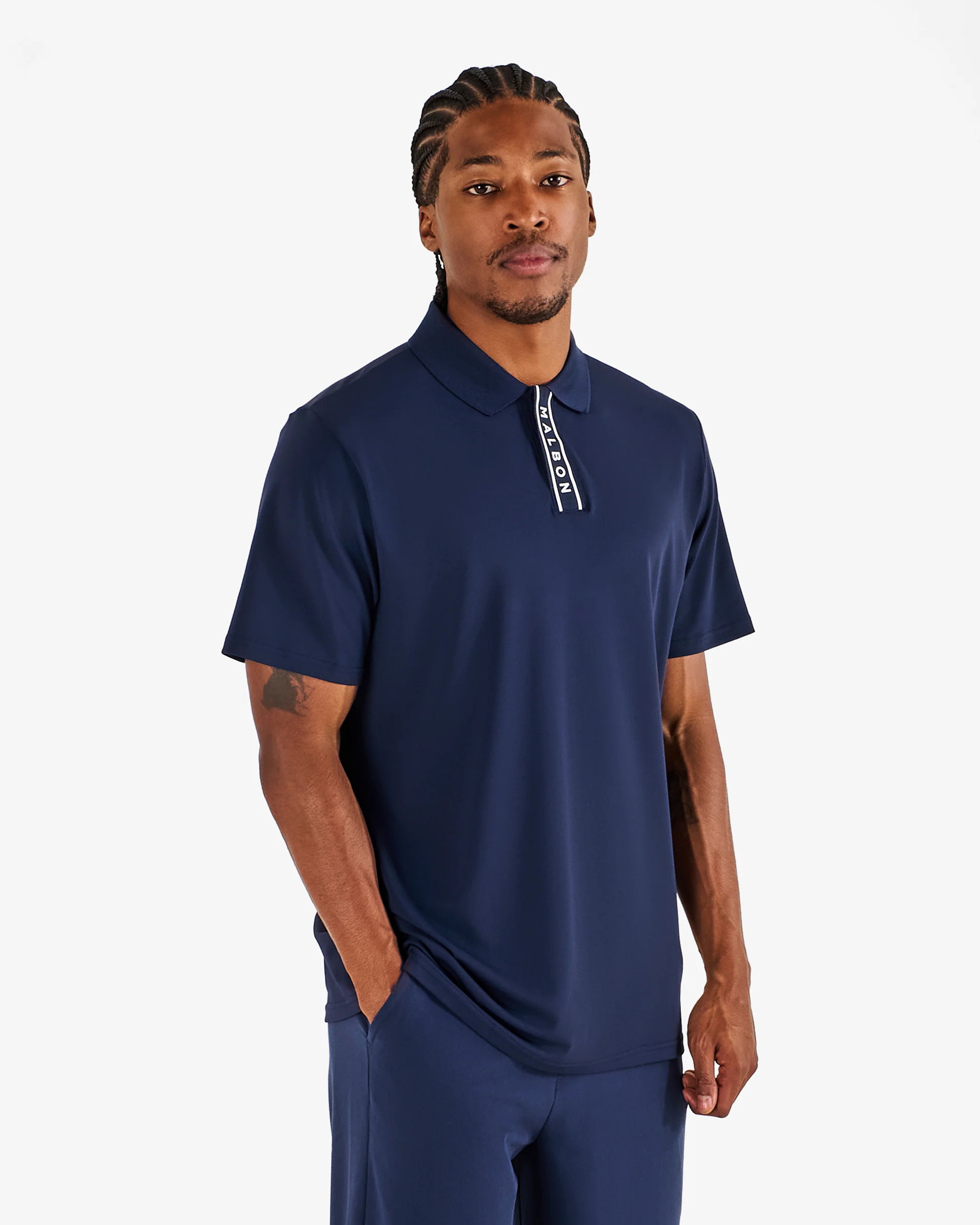 BLOCK PLACKET POLO - Image 2