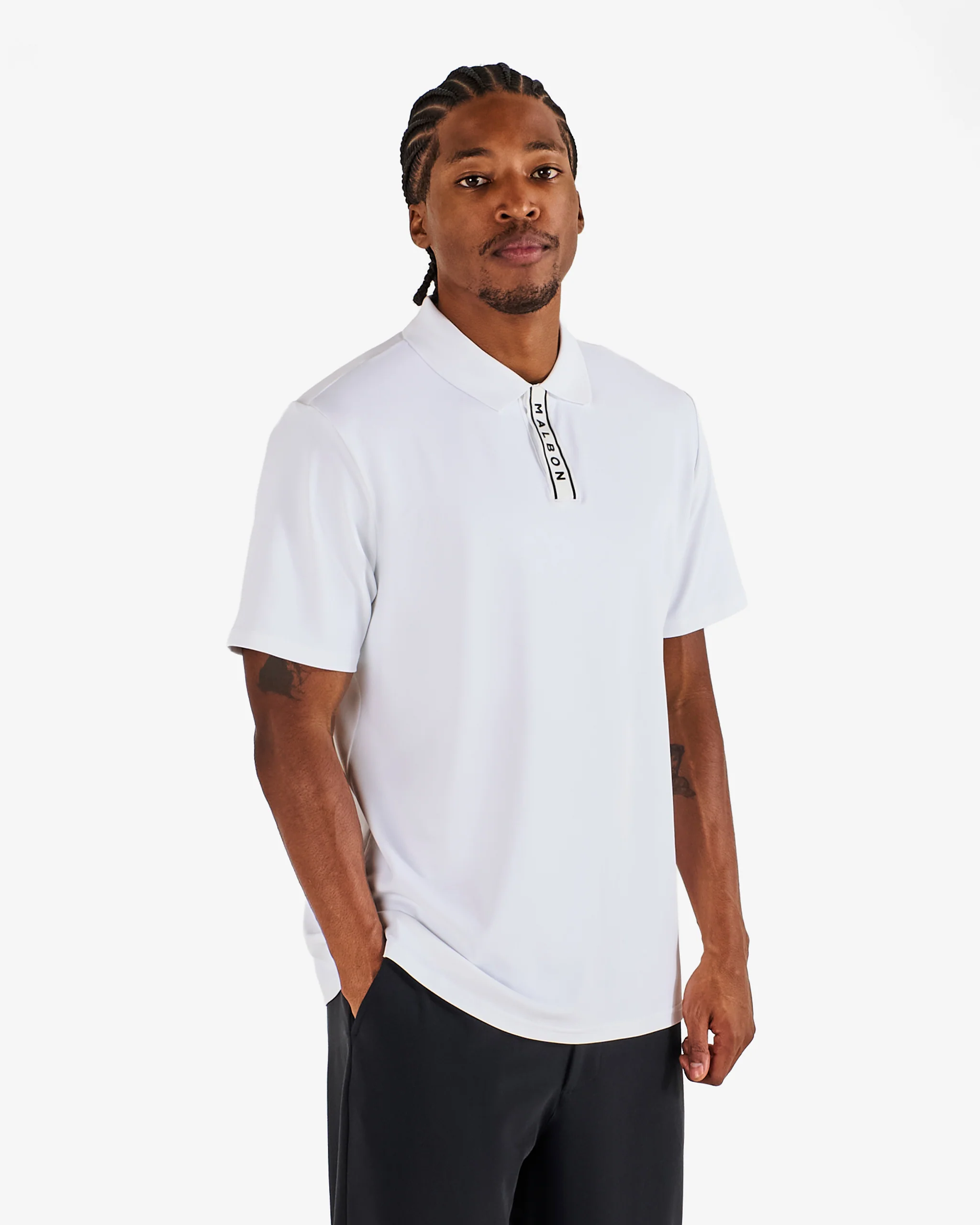 BLOCK PLACKET POLO - Image 2