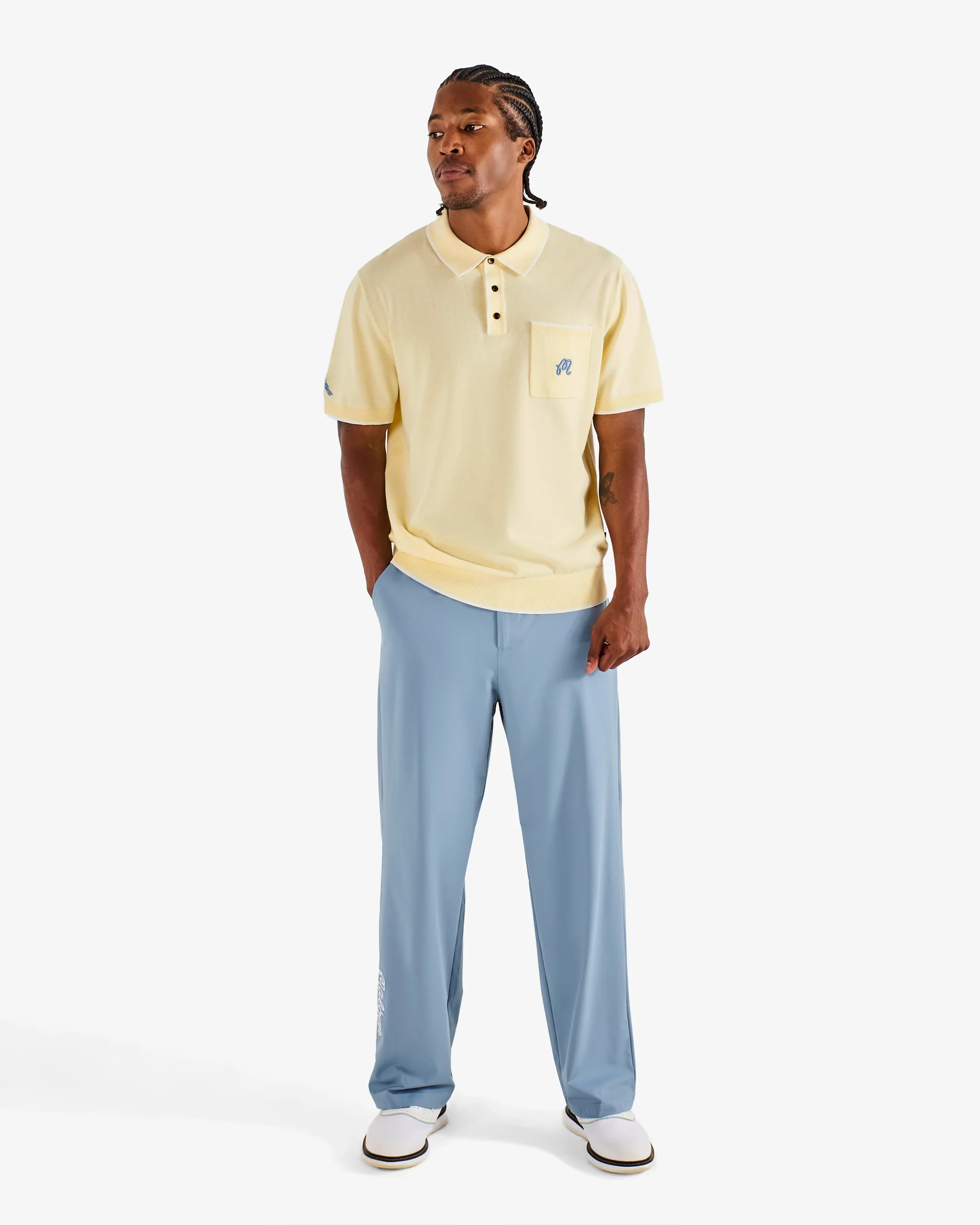 BLUE JAY KNIT POLO - Image 2