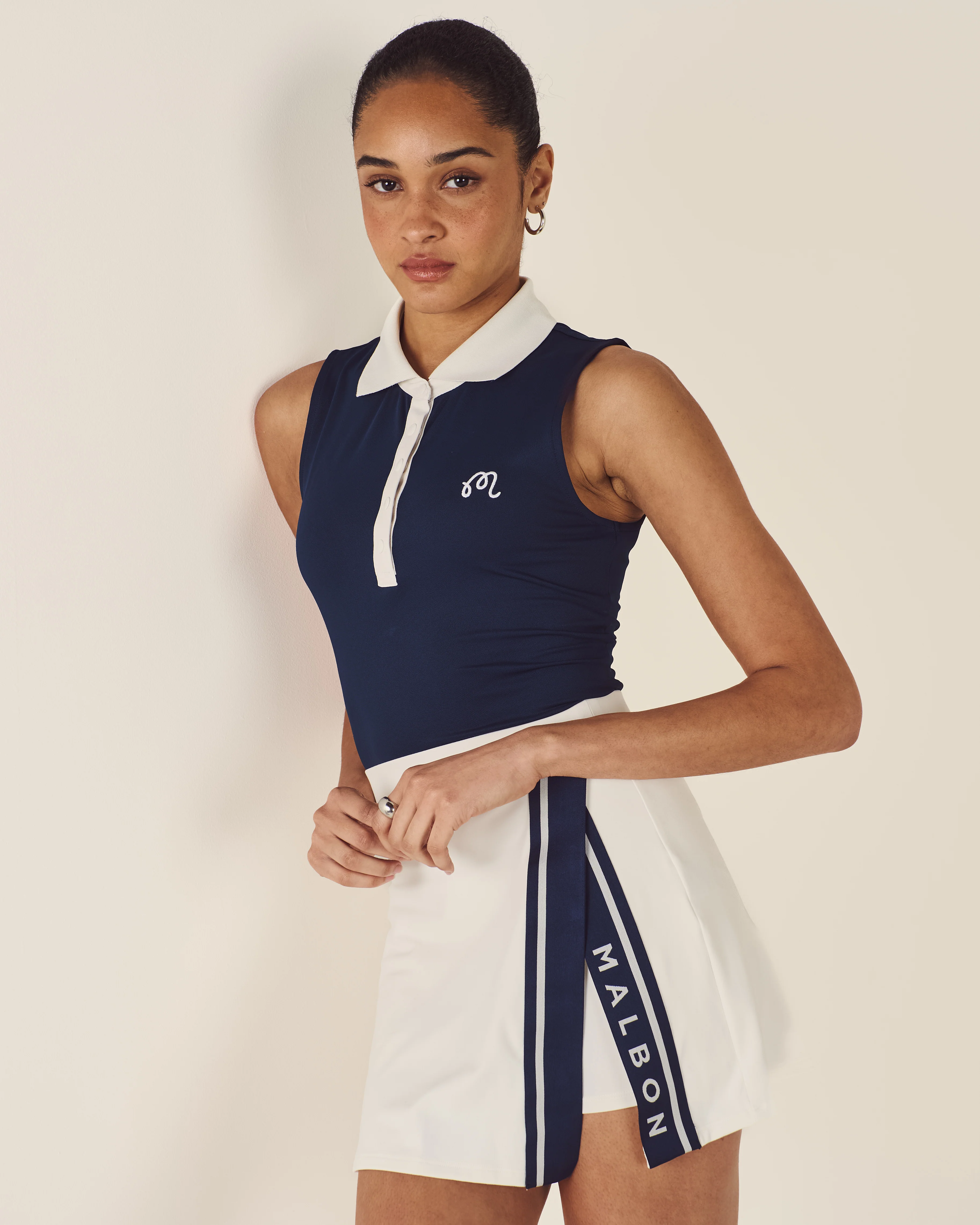 CLAUDIA SLEEVELESS POLO - Image 3