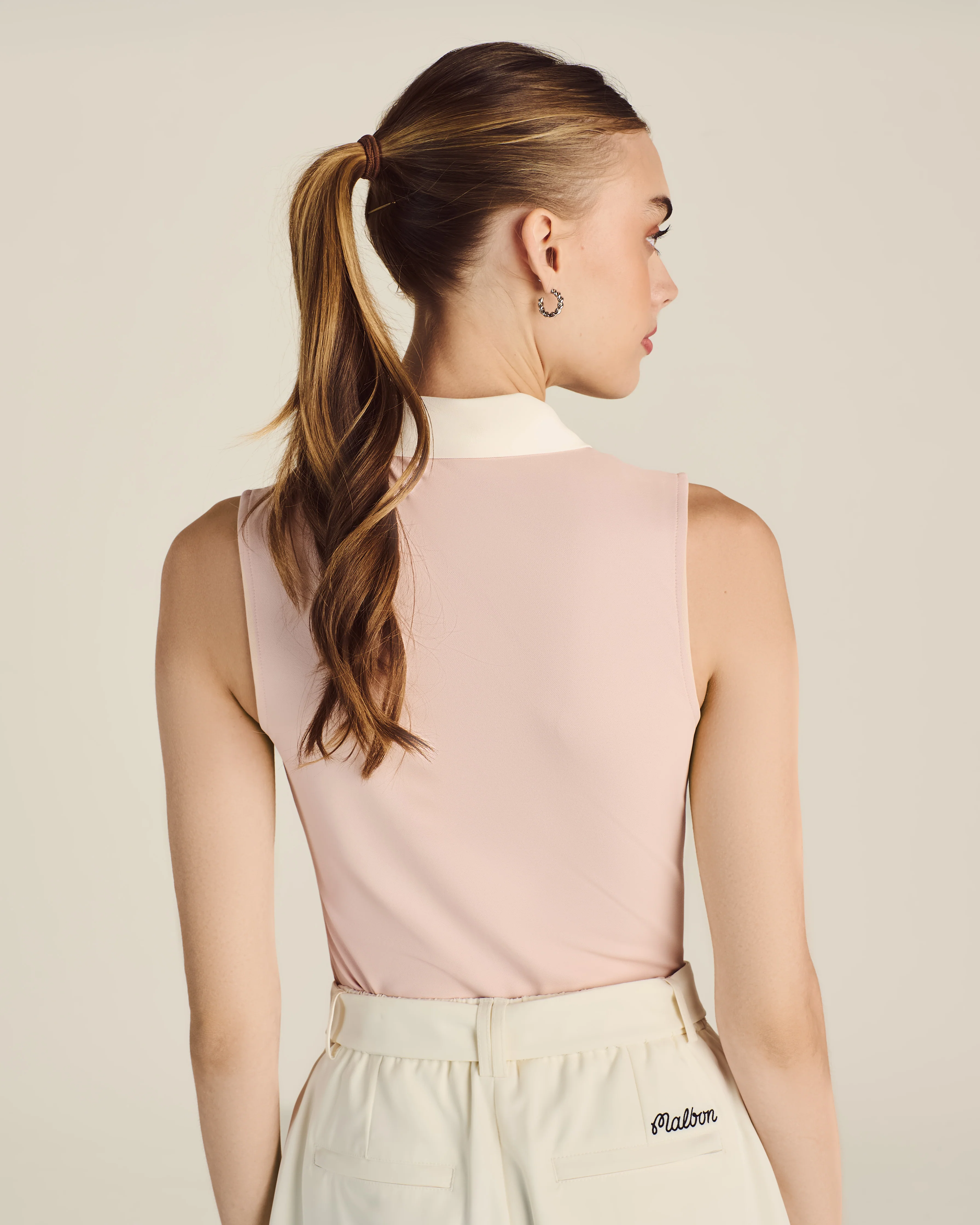CLAUDIA SLEEVELESS POLO - Image 4
