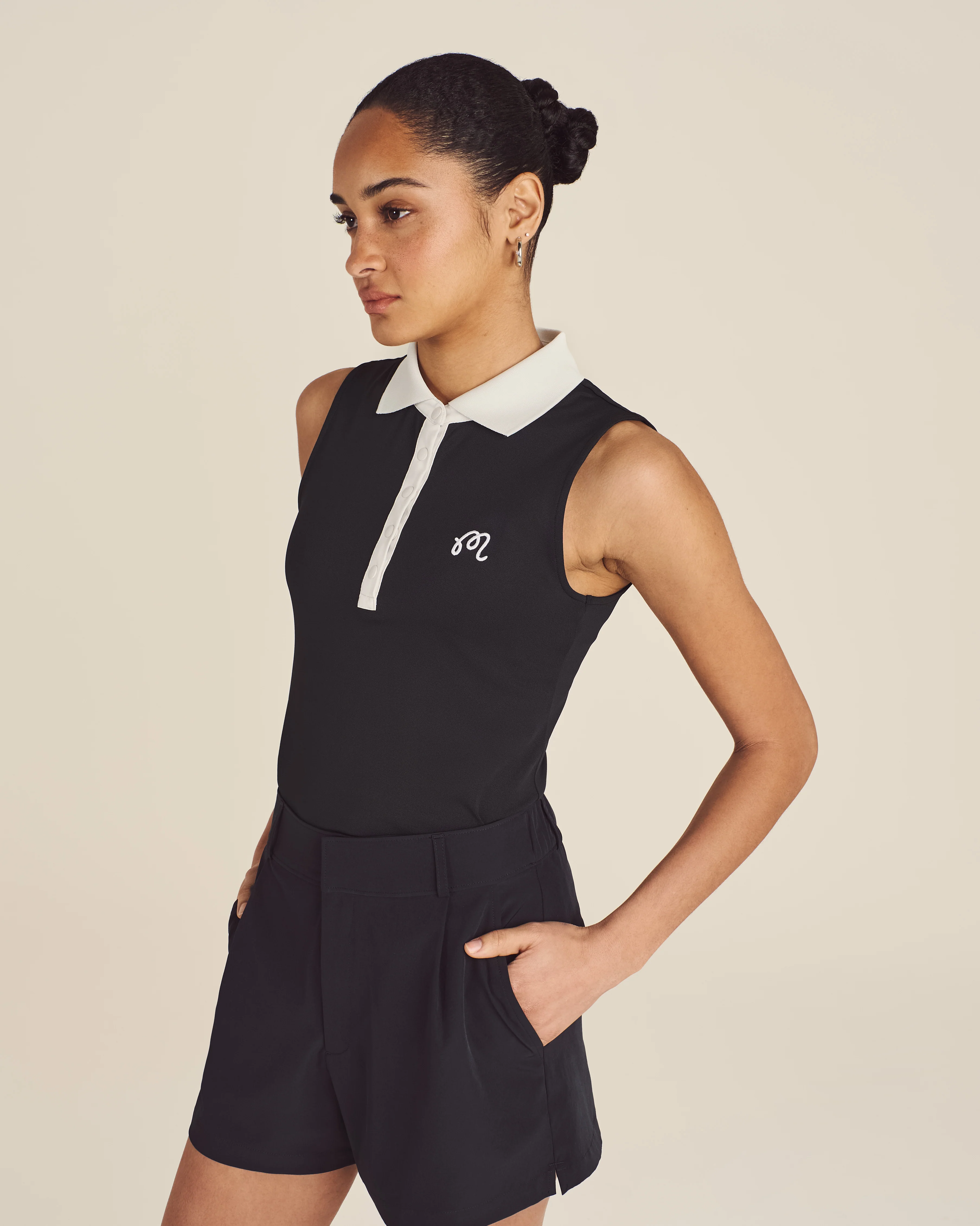 CLAUDIA SLEEVELESS POLO - Image 2