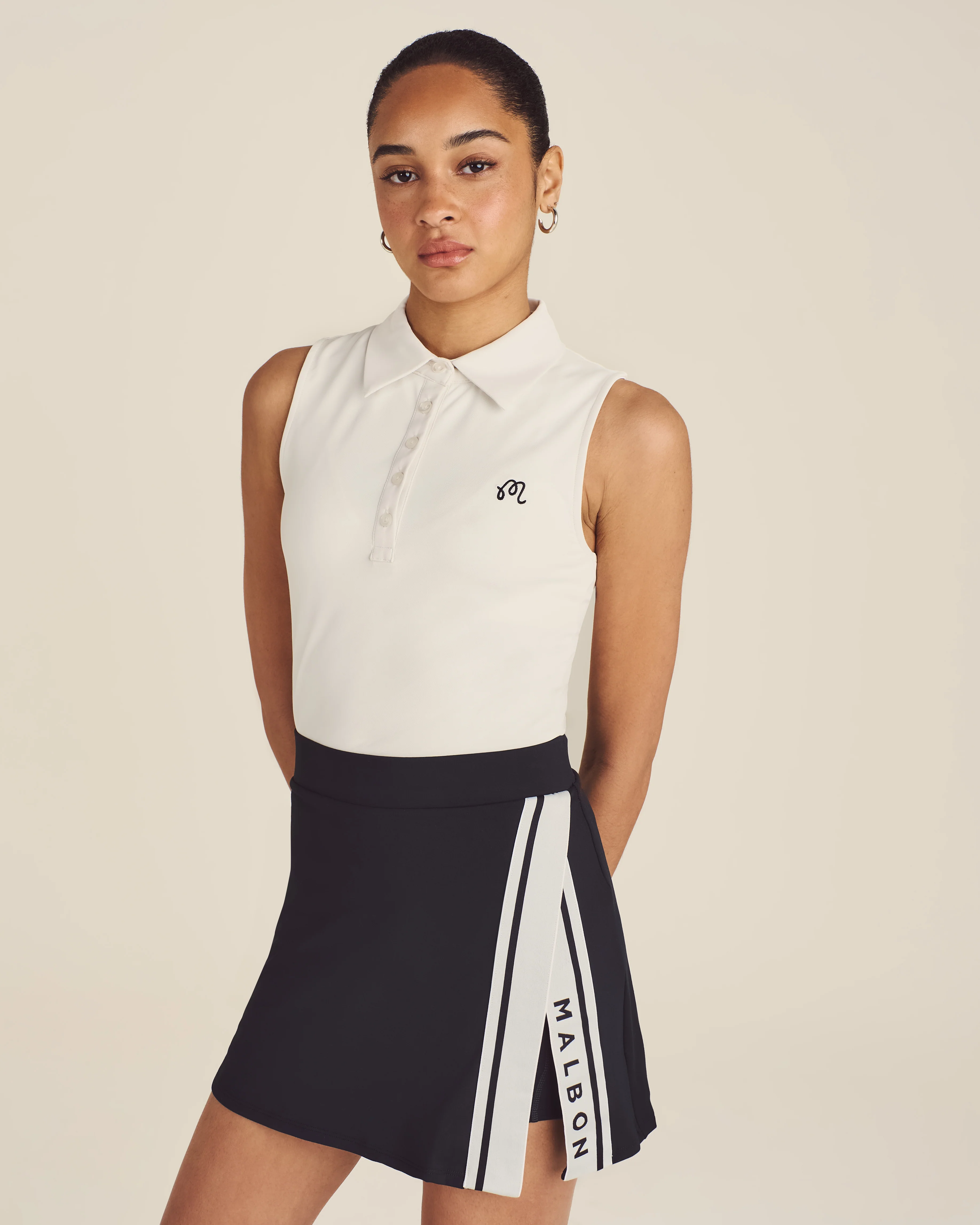 CLAUDIA SLEEVELESS POLO - Image 2