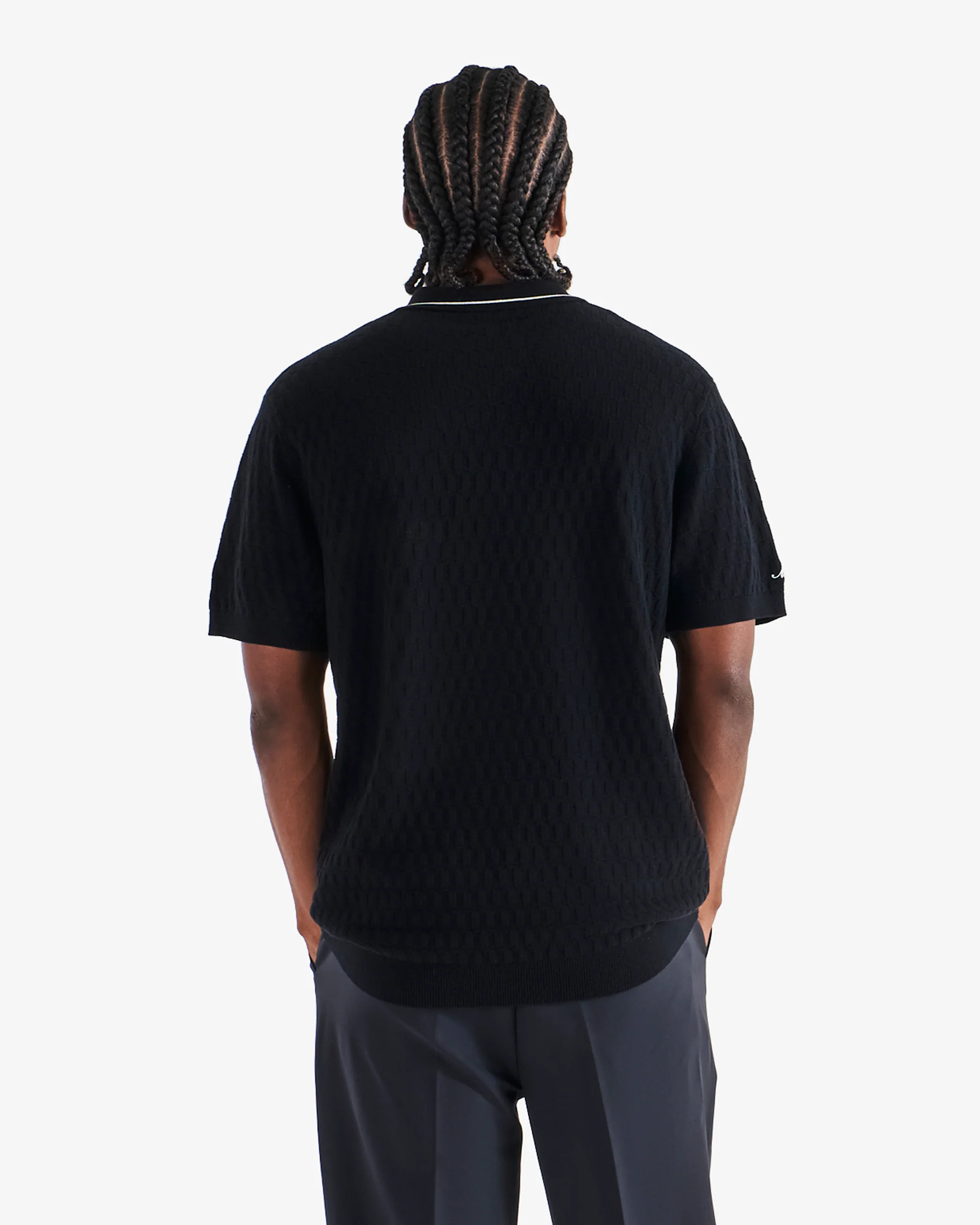 CREST KNIT POLO - Image 4