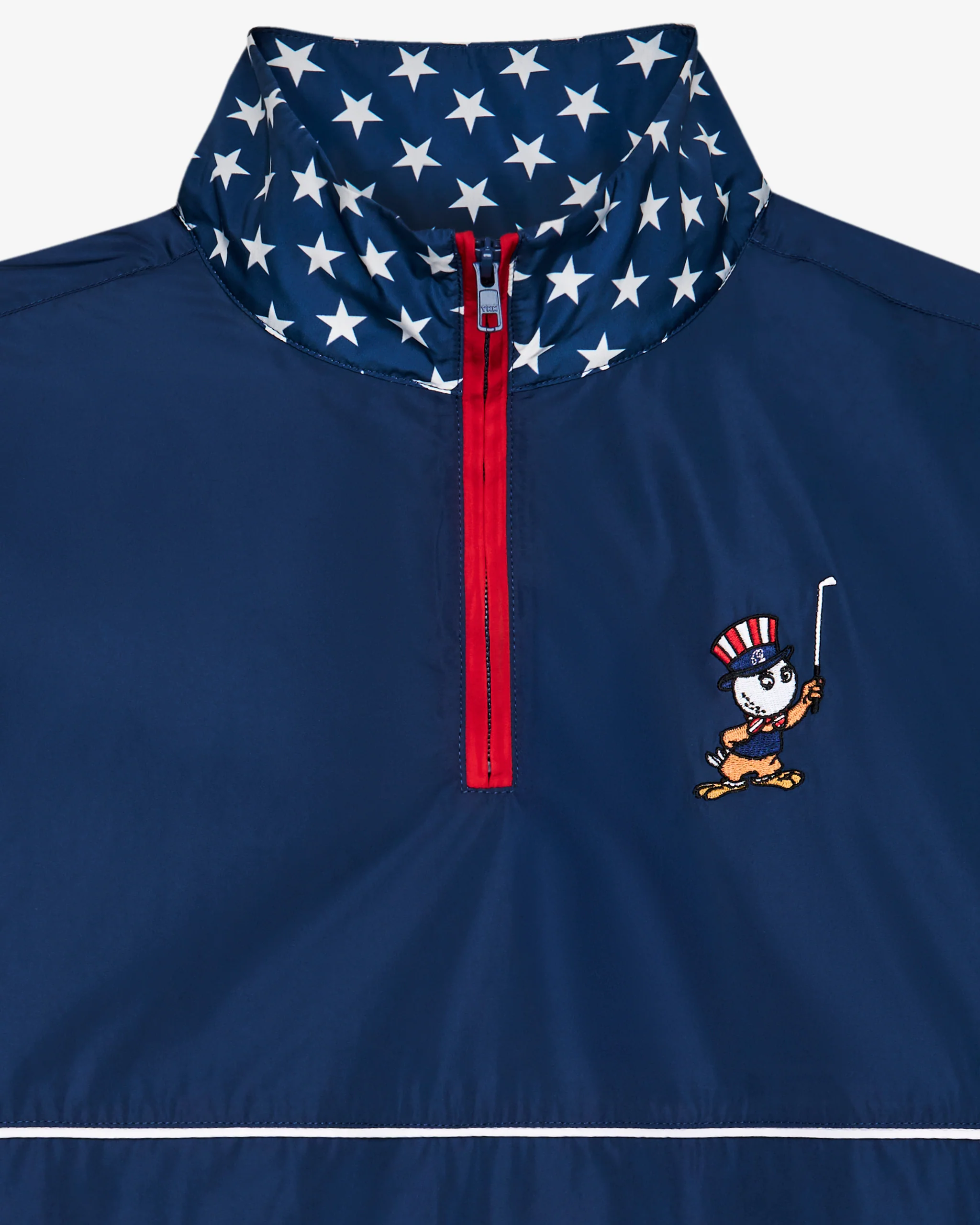 EAGLE BUCKETS NYLON QUARTER ZIP WINDBREAKER - Image 3