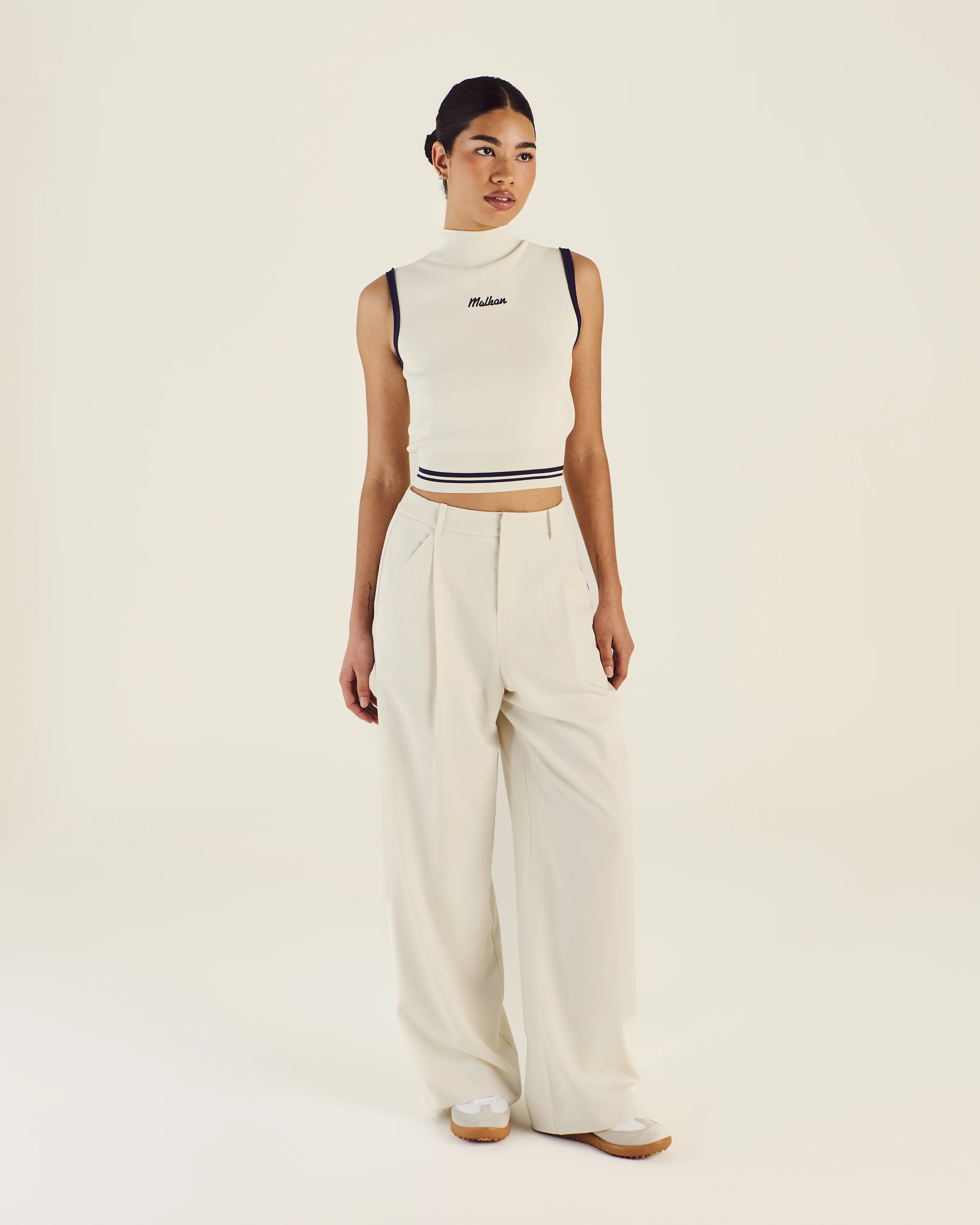 EMILIA PLEATED TROUSERS - Image 3
