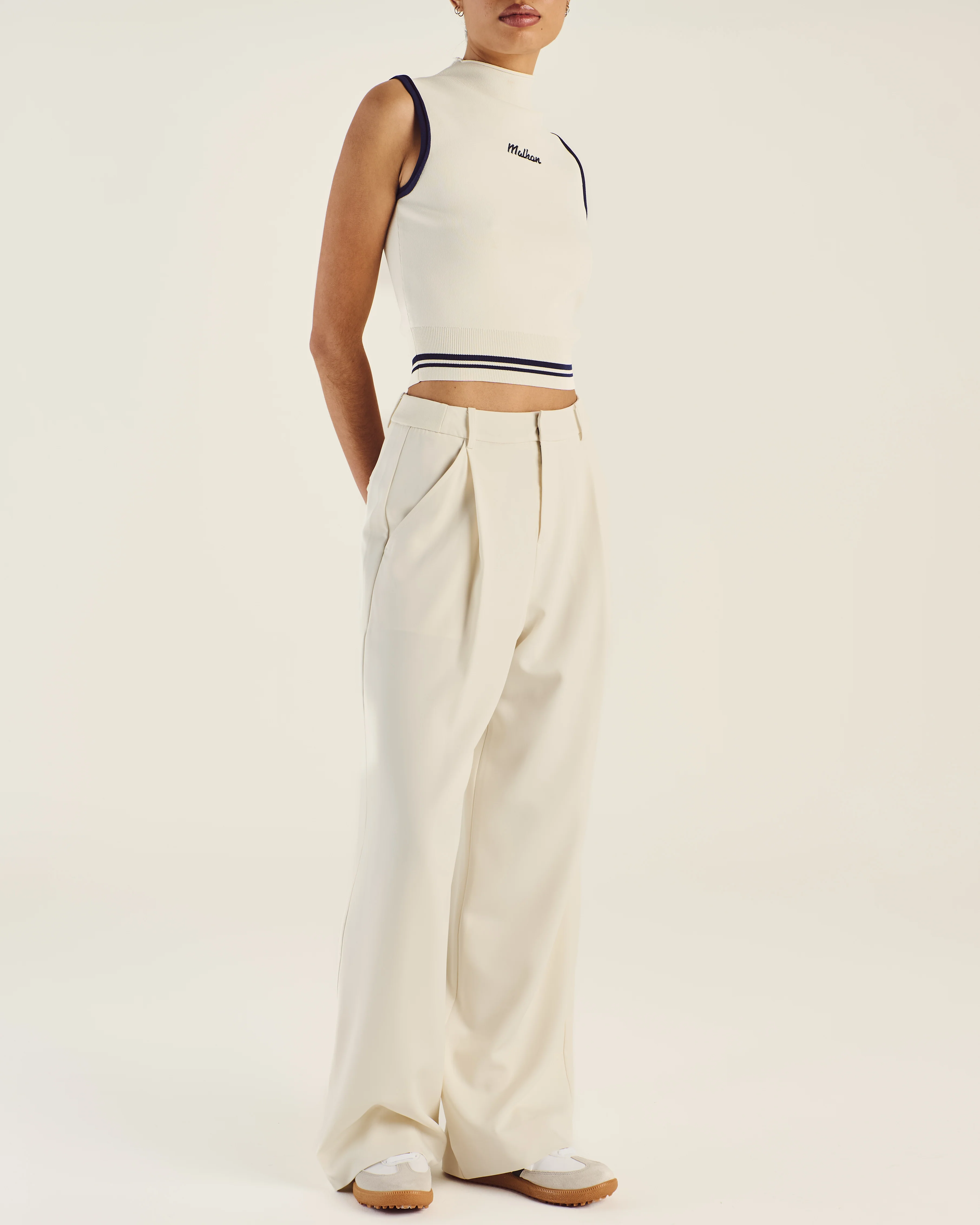 EMILIA PLEATED TROUSERS - Image 4