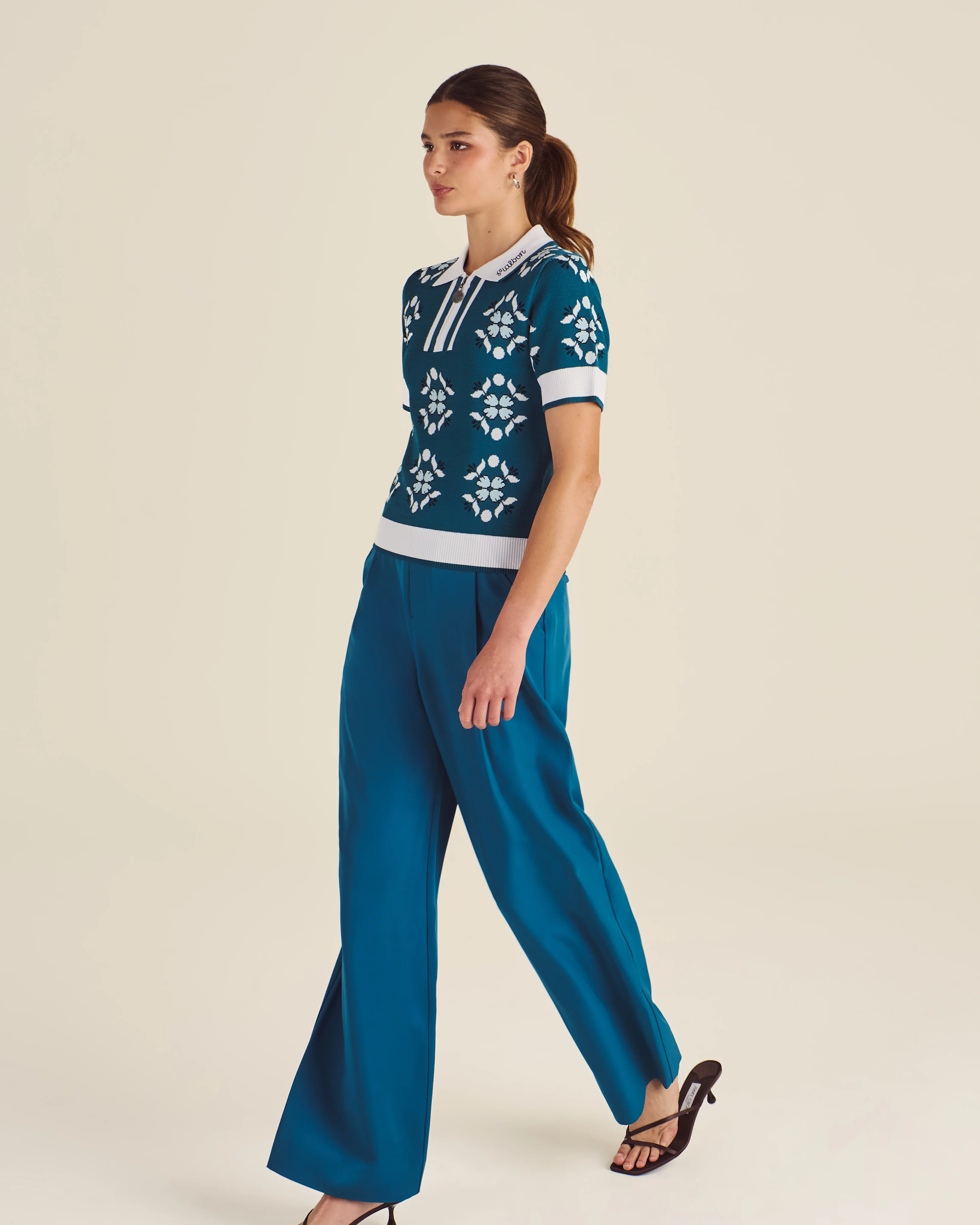 EMILIA PLEATED TROUSERS - Image 5
