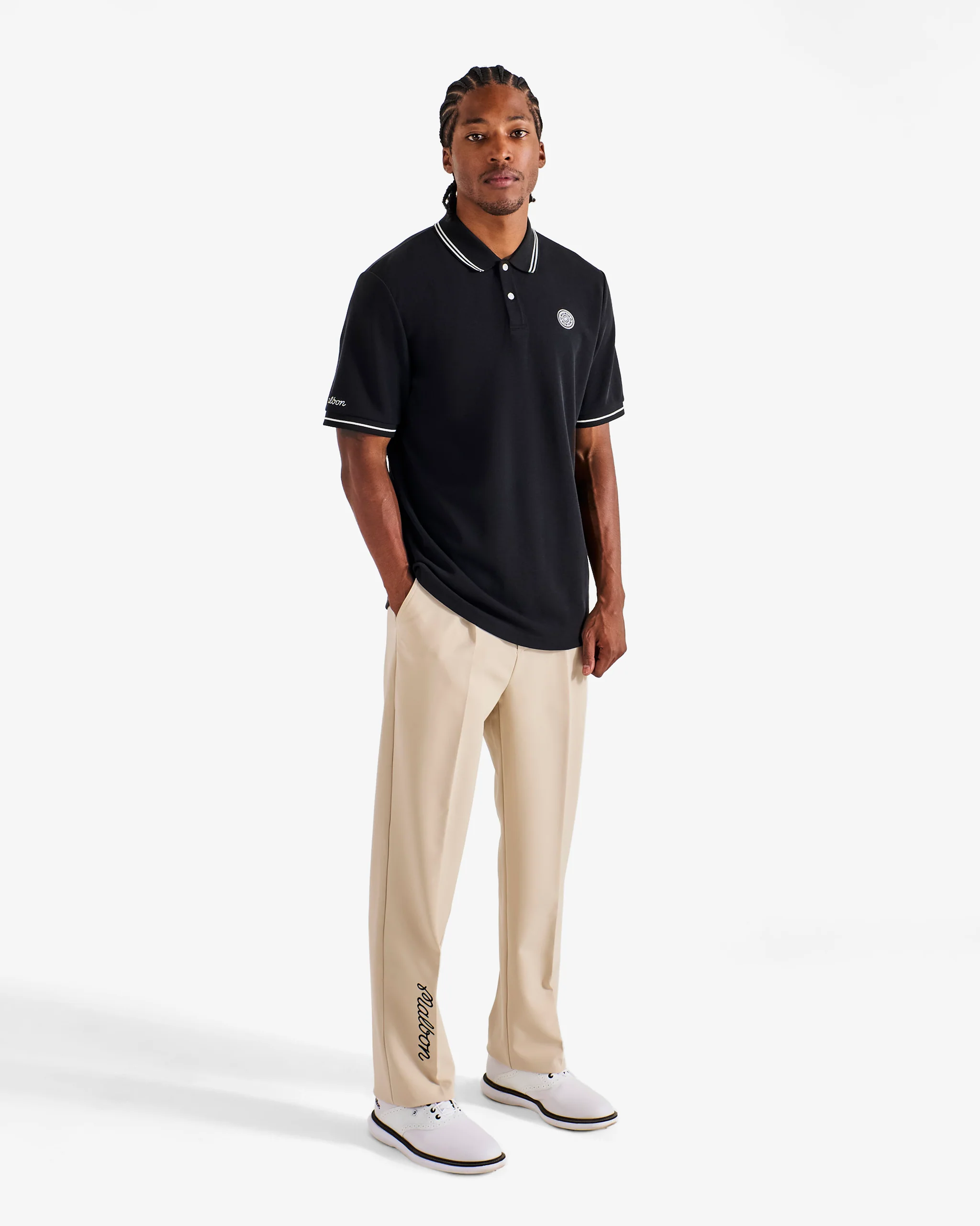 FAIRWAY APPLIQUE PIQUE POLO - Image 3