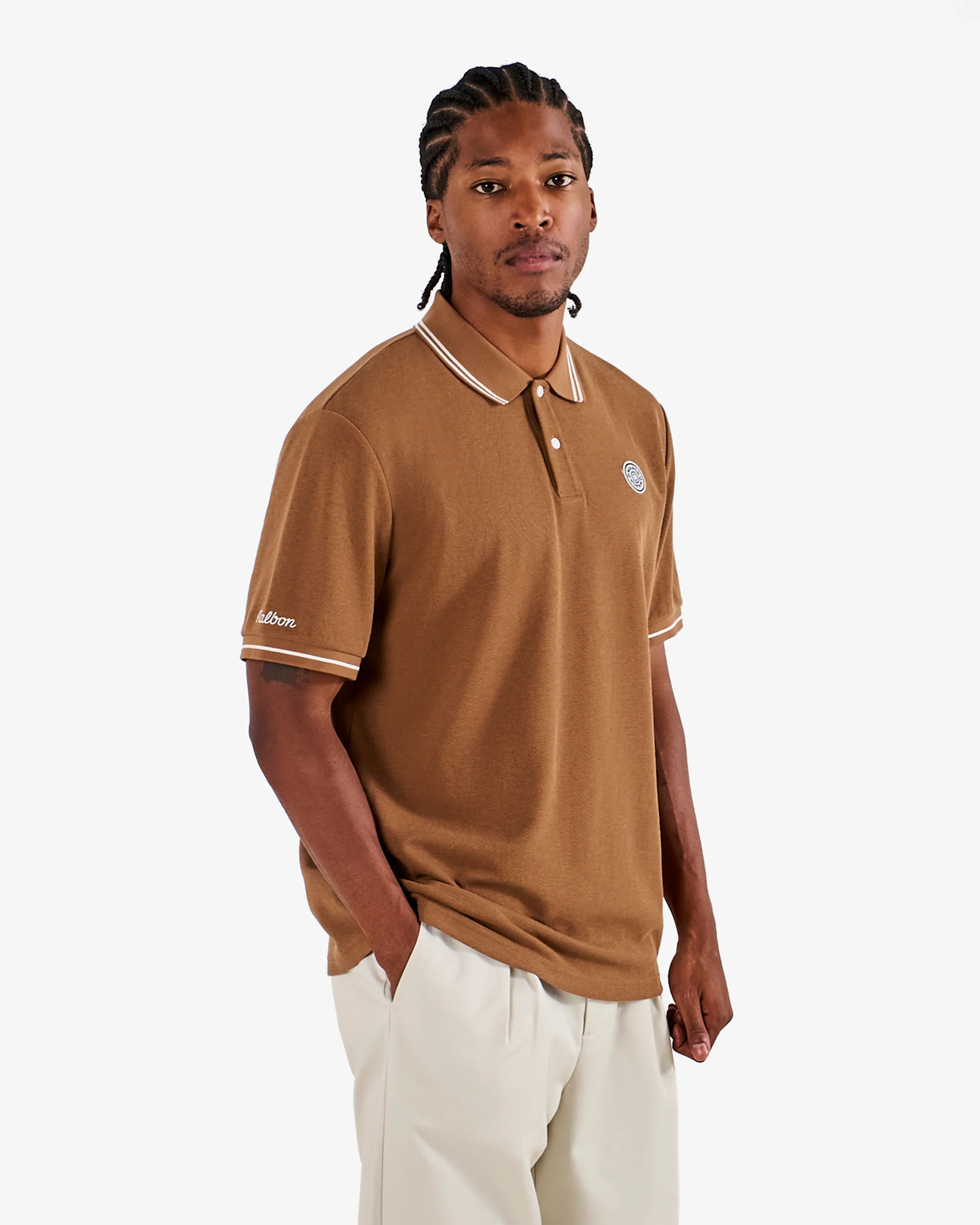 FAIRWAY APPLIQUE PIQUE POLO - Image 3