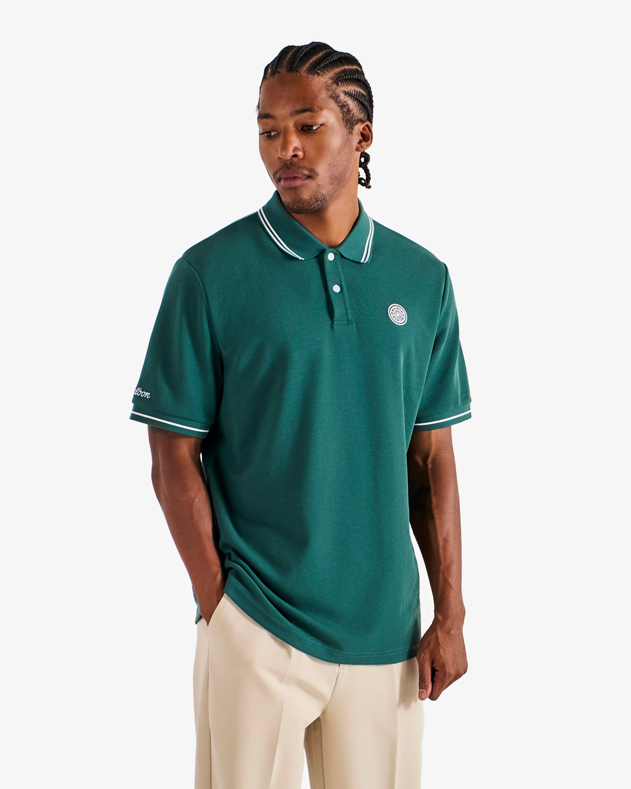 FAIRWAY APPLIQUE PIQUE POLO - Image 3