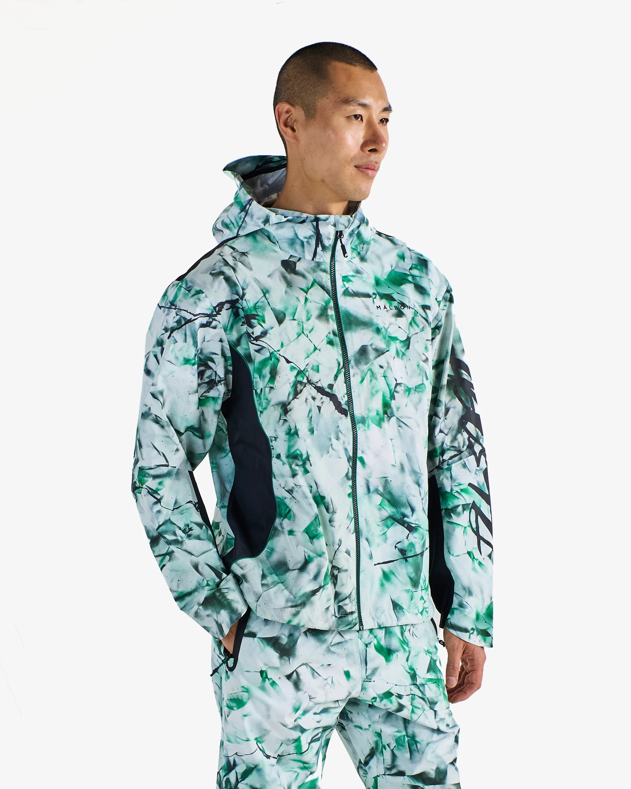 FUTURA CRACKLE CAMO RAIN JACKET - Image 4