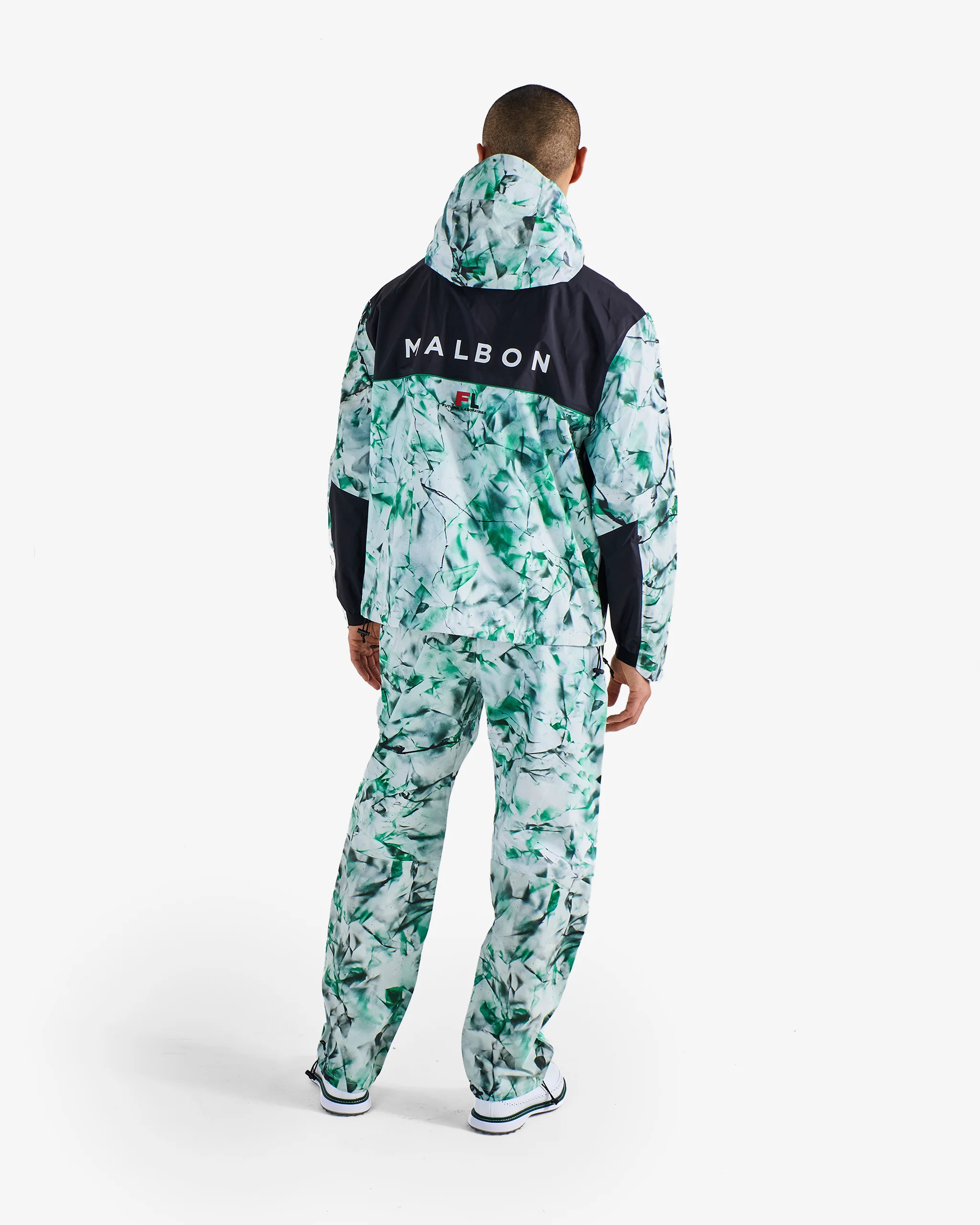 FUTURA CRACKLE CAMO RAIN JACKET - Image 6