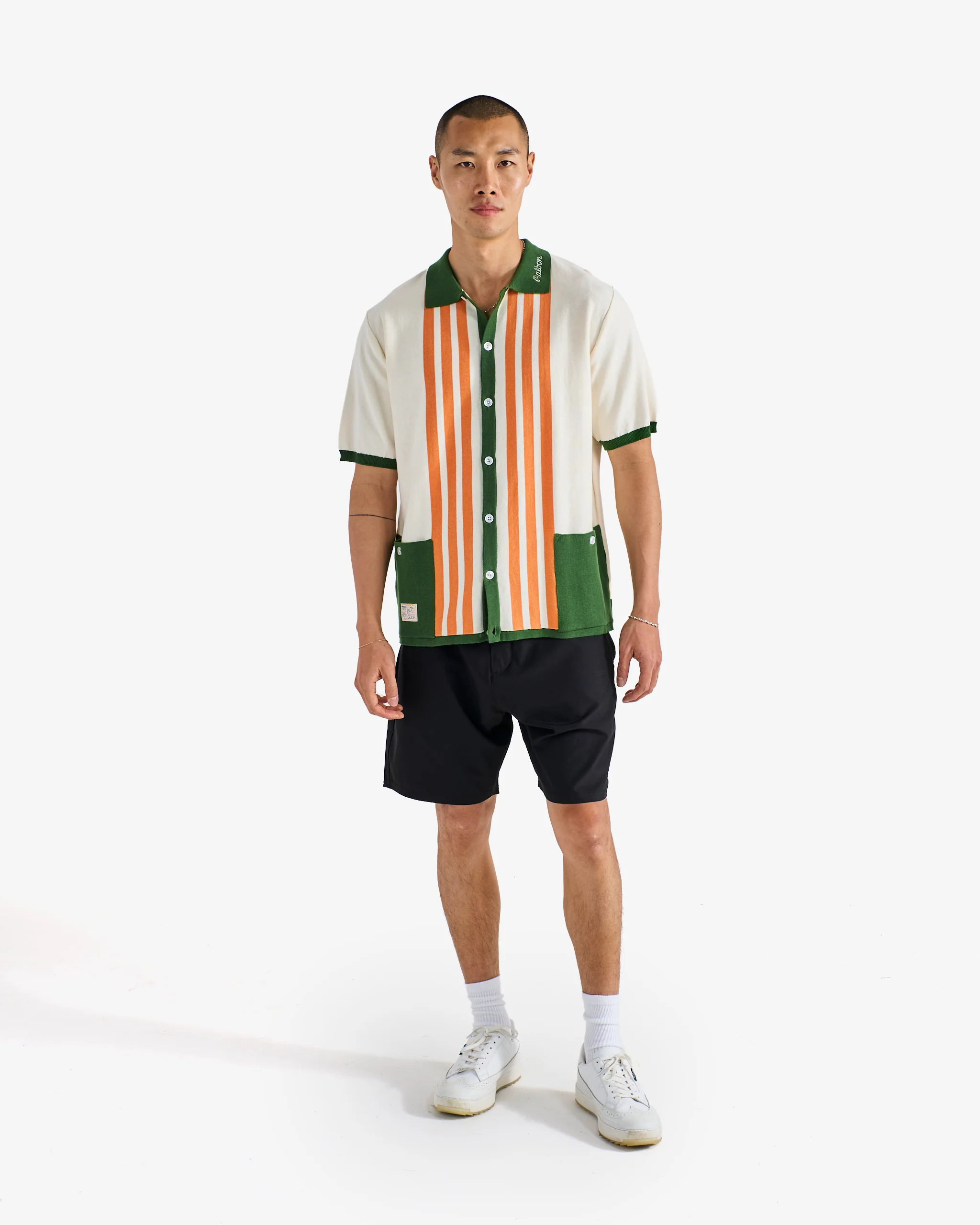 GABBIANO KNIT BUTTON UP - Image 2