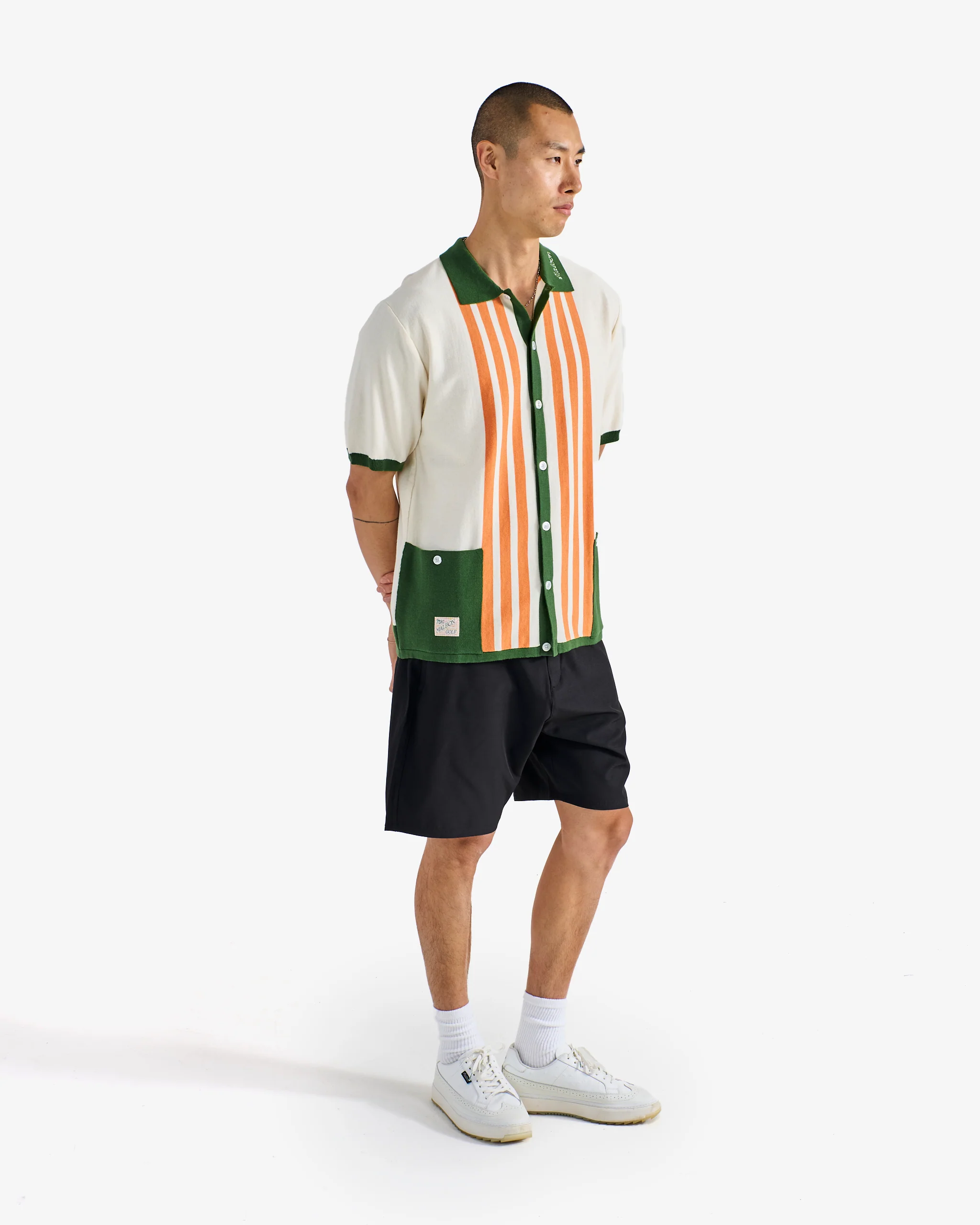 GABBIANO KNIT BUTTON UP - Image 4