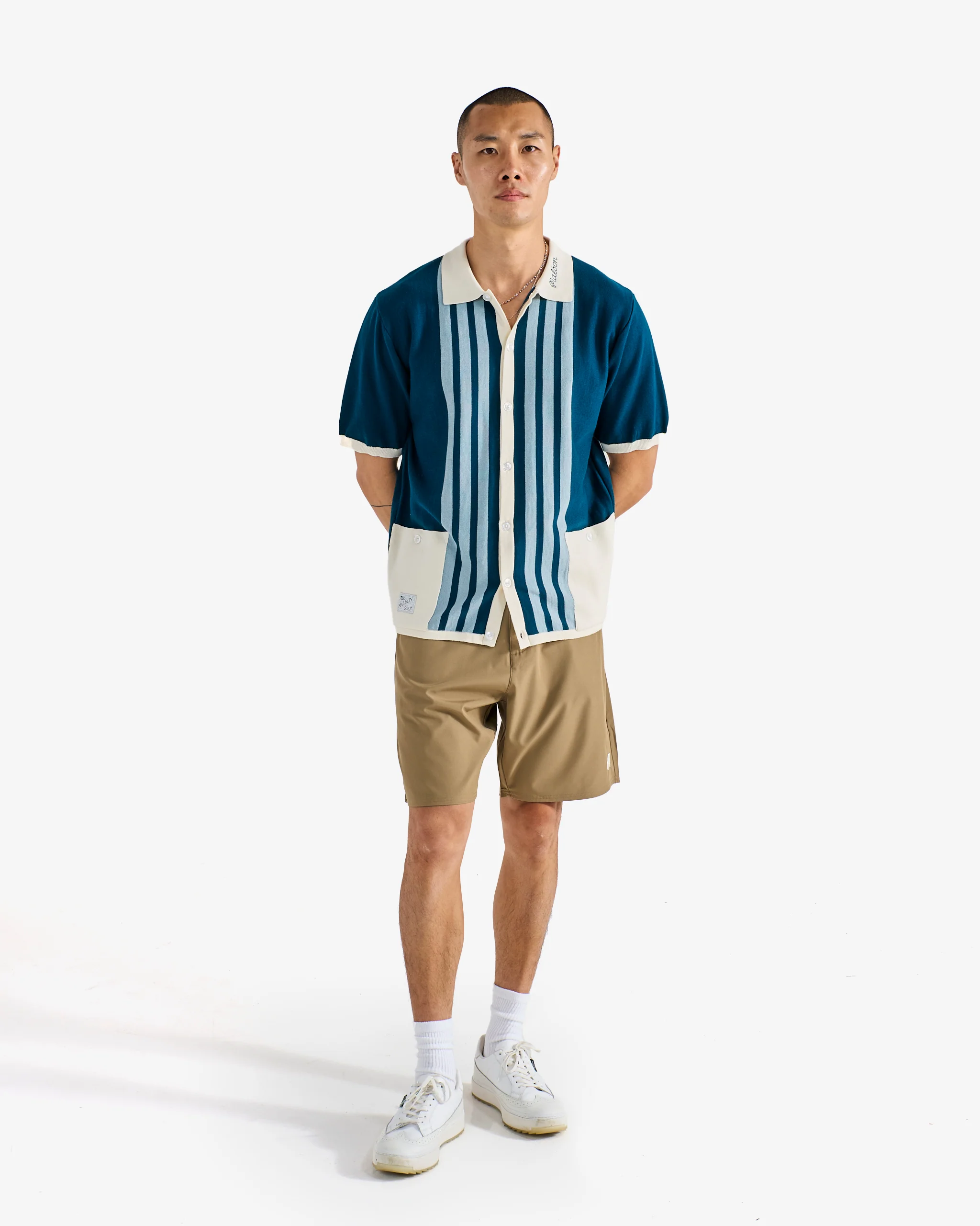 GABBIANO KNIT BUTTON UP - Image 2