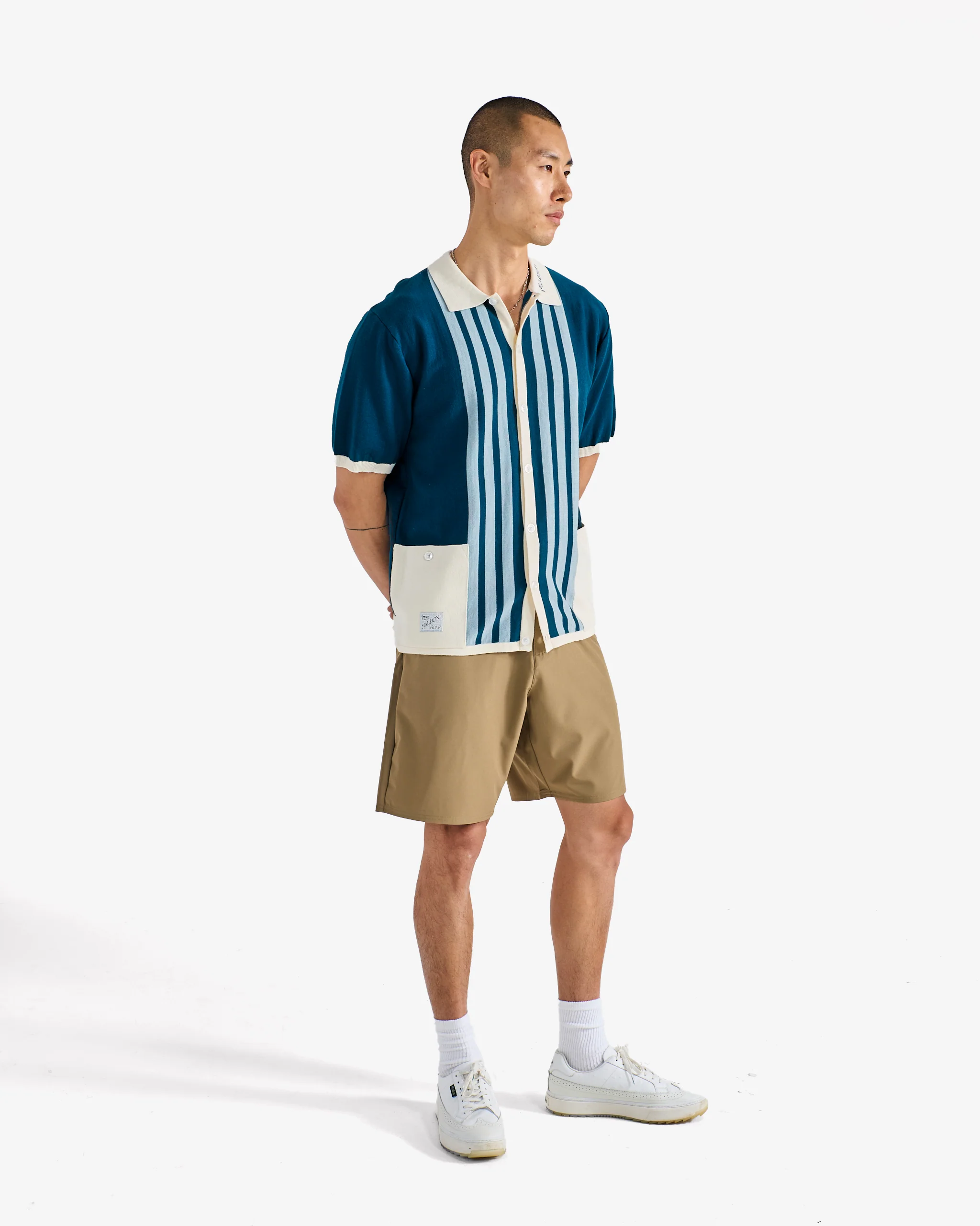 GABBIANO KNIT BUTTON UP - Image 4