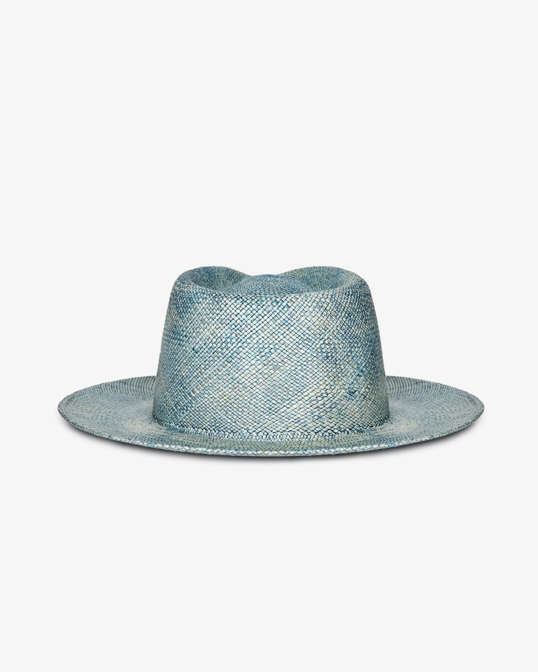 INDIGO STRAW HAT - Image 3