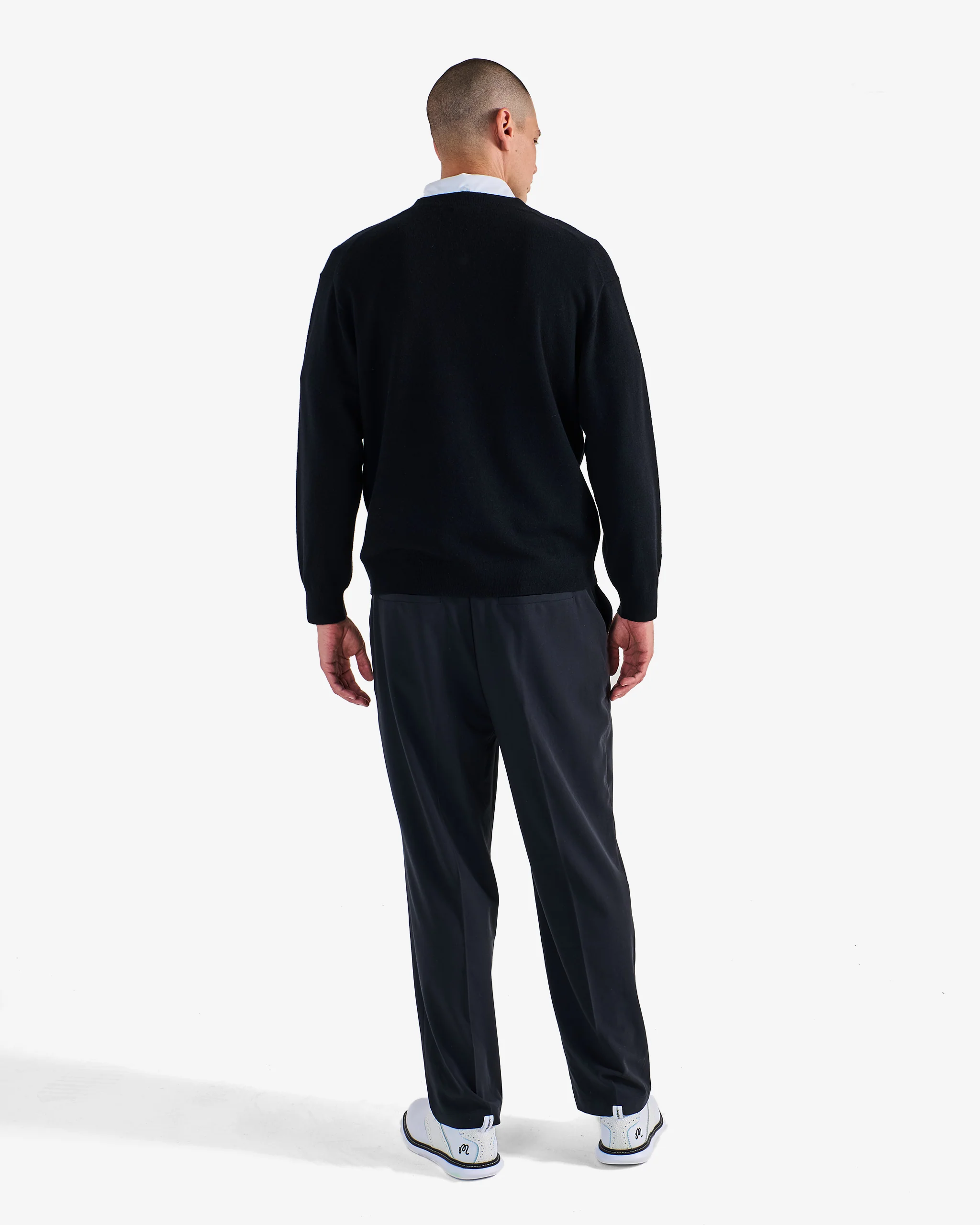 JESPER PARNEVIK V NECK MERINO WOOL SWEATER - Image 5