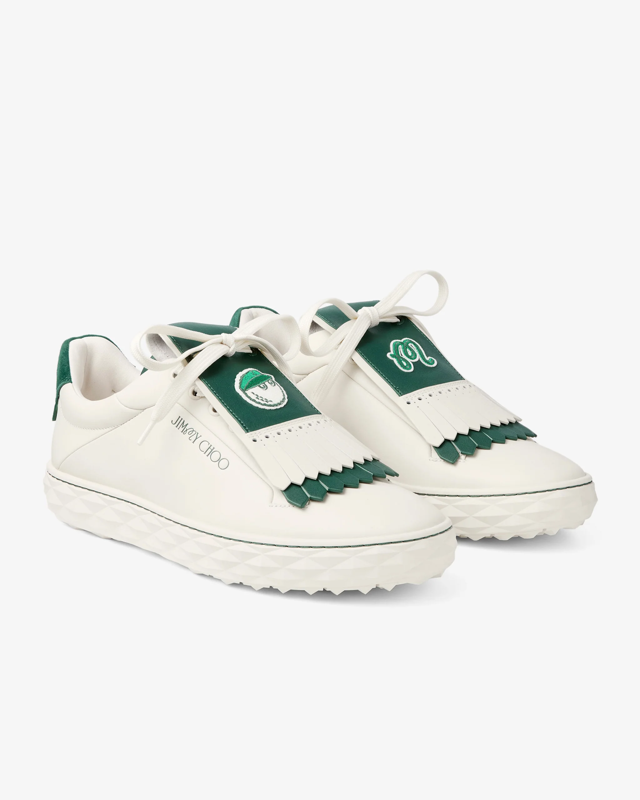 JIMMY CHOO X MALBON MENS DIAMOND GOLF SHOE - Image 4