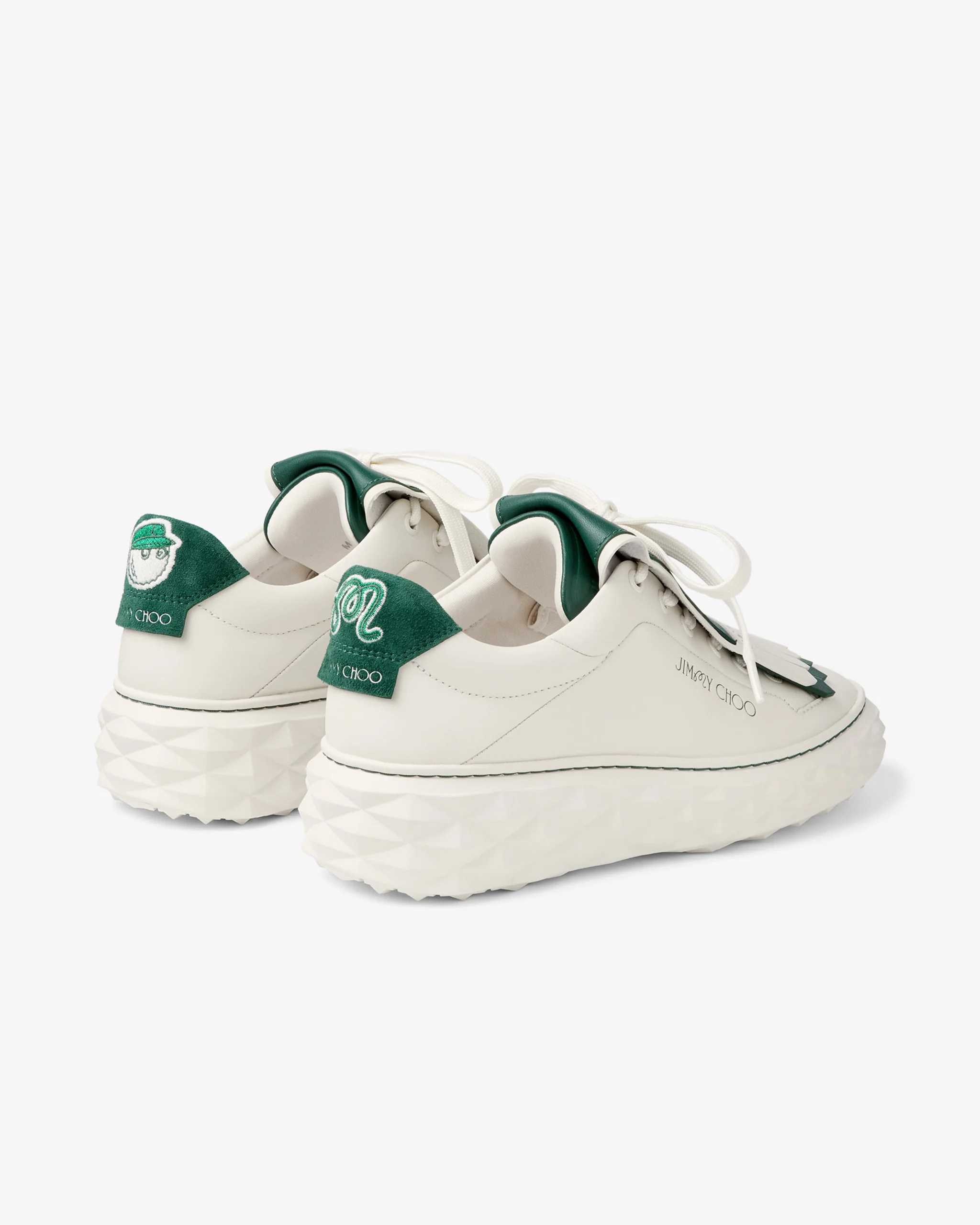JIMMY CHOO X MALBON WOMENS DIAMOND GOLF SHOE - Image 7