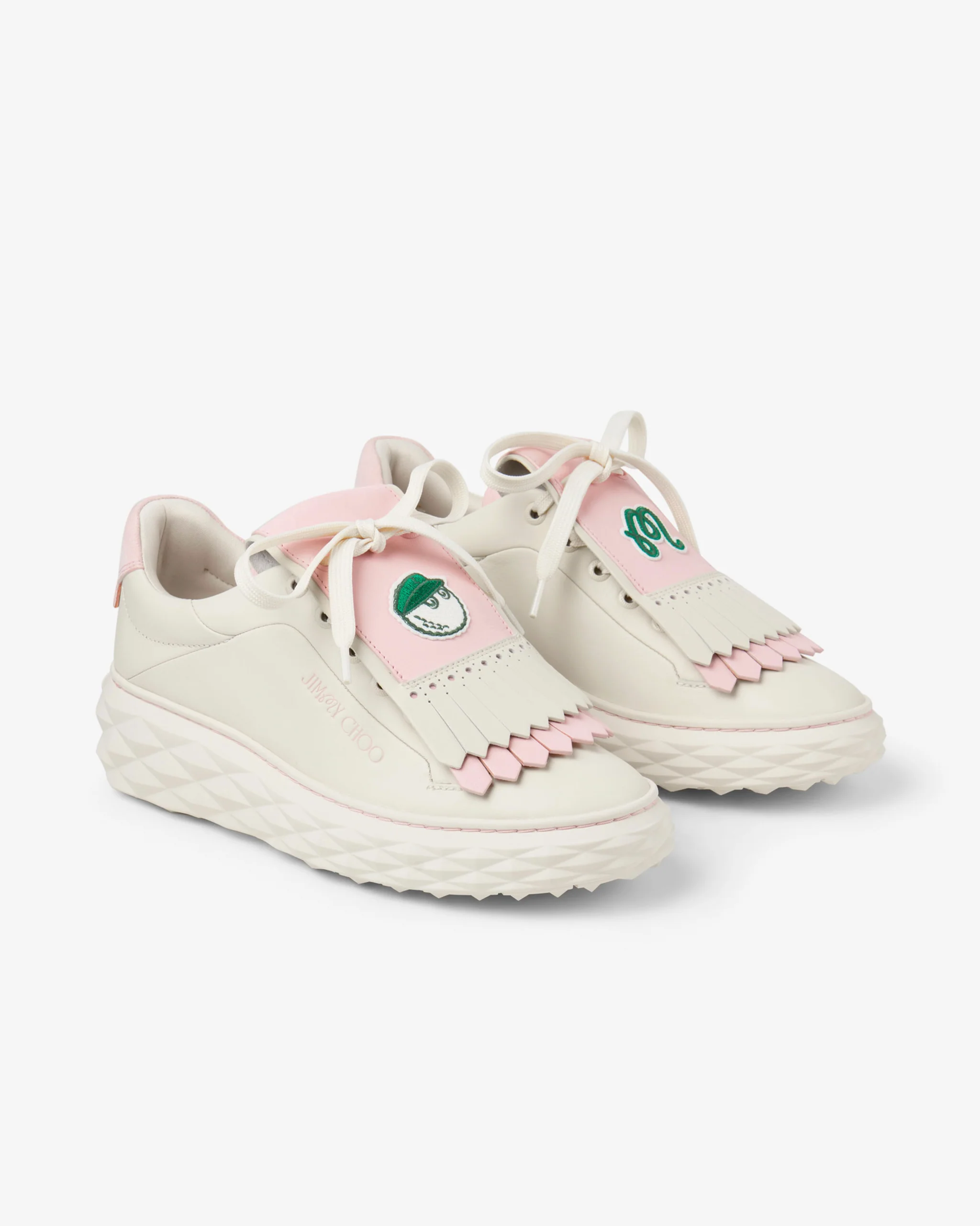 JIMMY CHOO X MALBON WOMENS DIAMOND GOLF SHOE - Image 4
