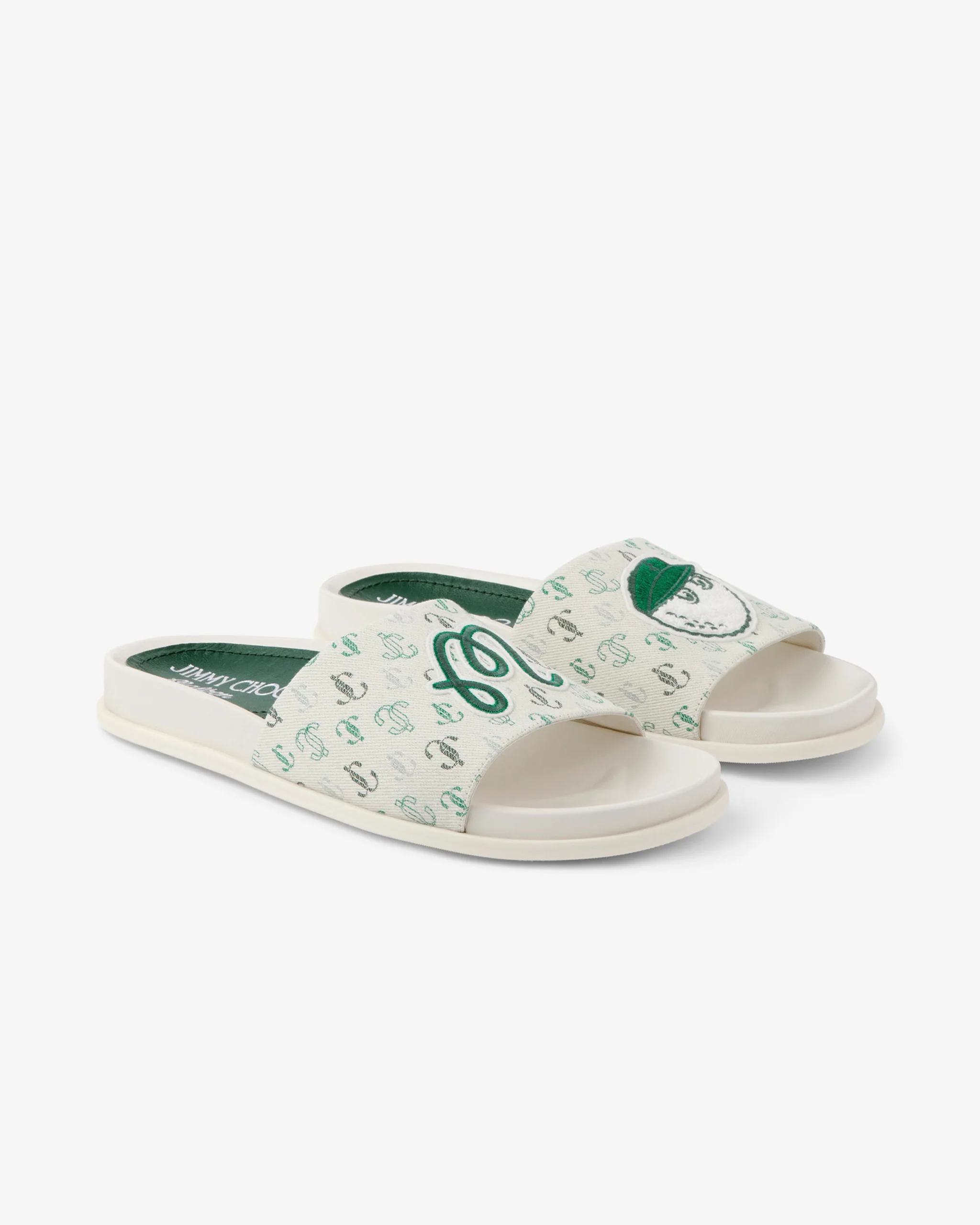 JIMMY CHOO X MALBON WOMENS SLIDE - Image 4