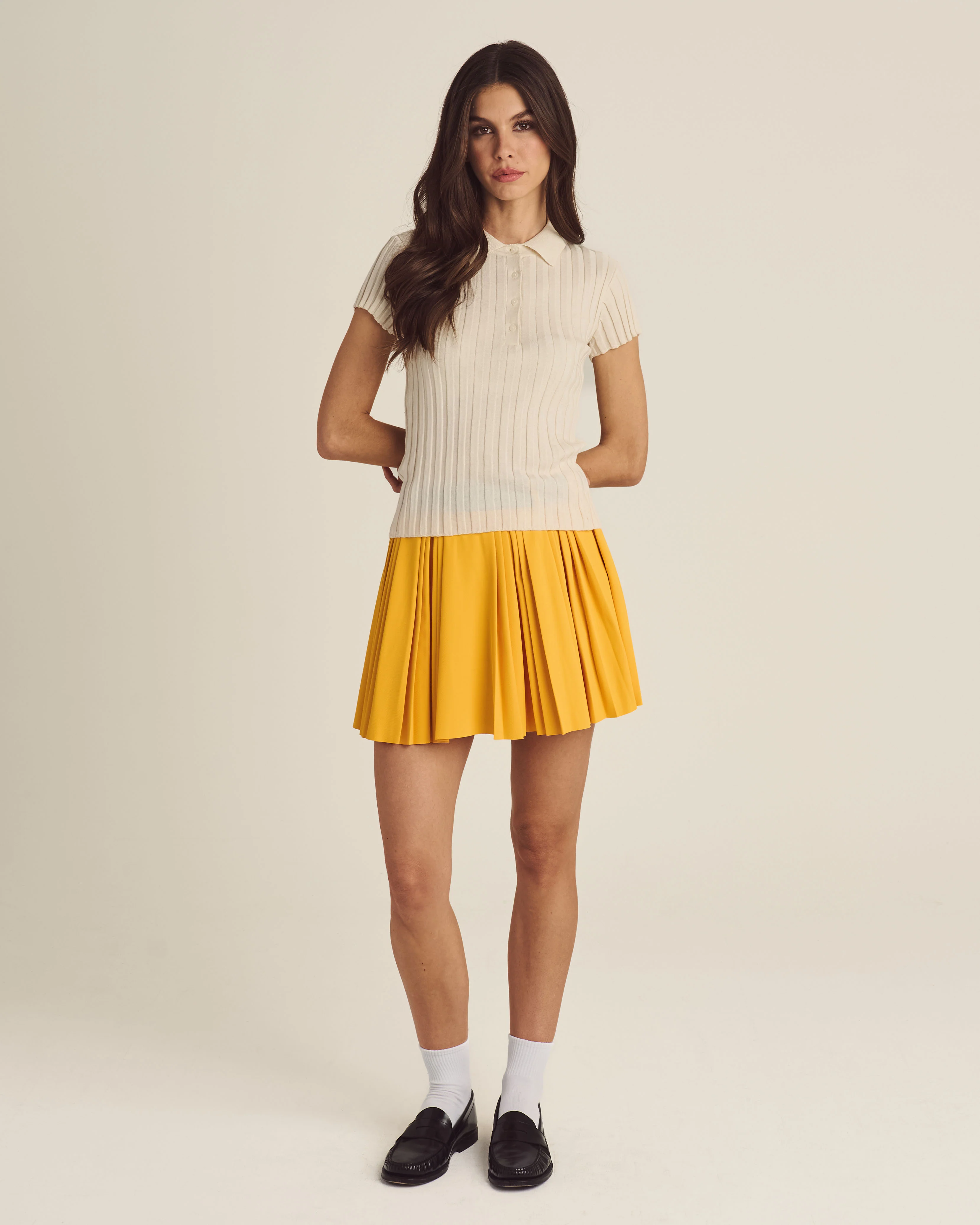 JOELLE PLEATED SKIRT - Image 3