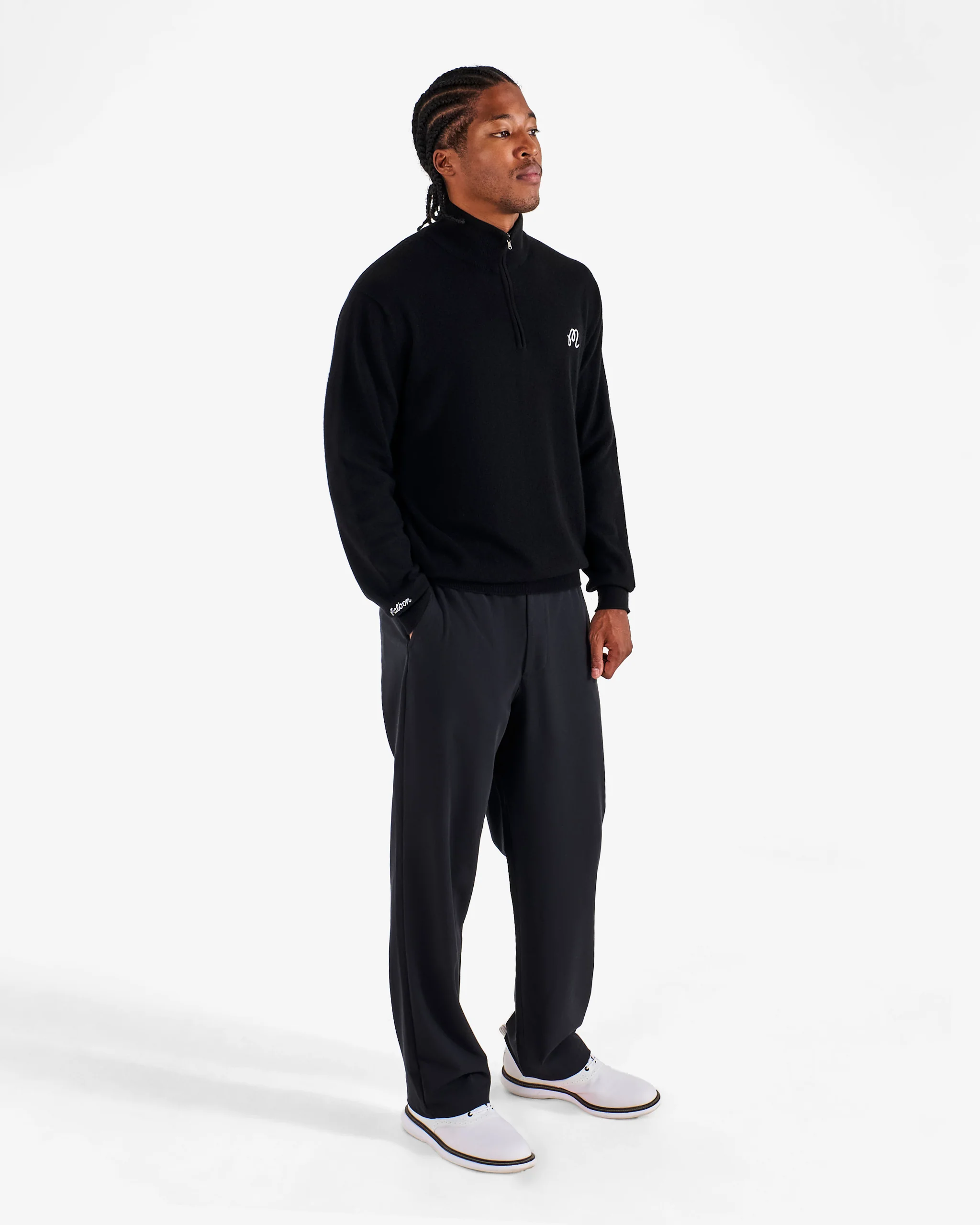JOHNSTONS QUARTER ZIP SWEATER - Image 2