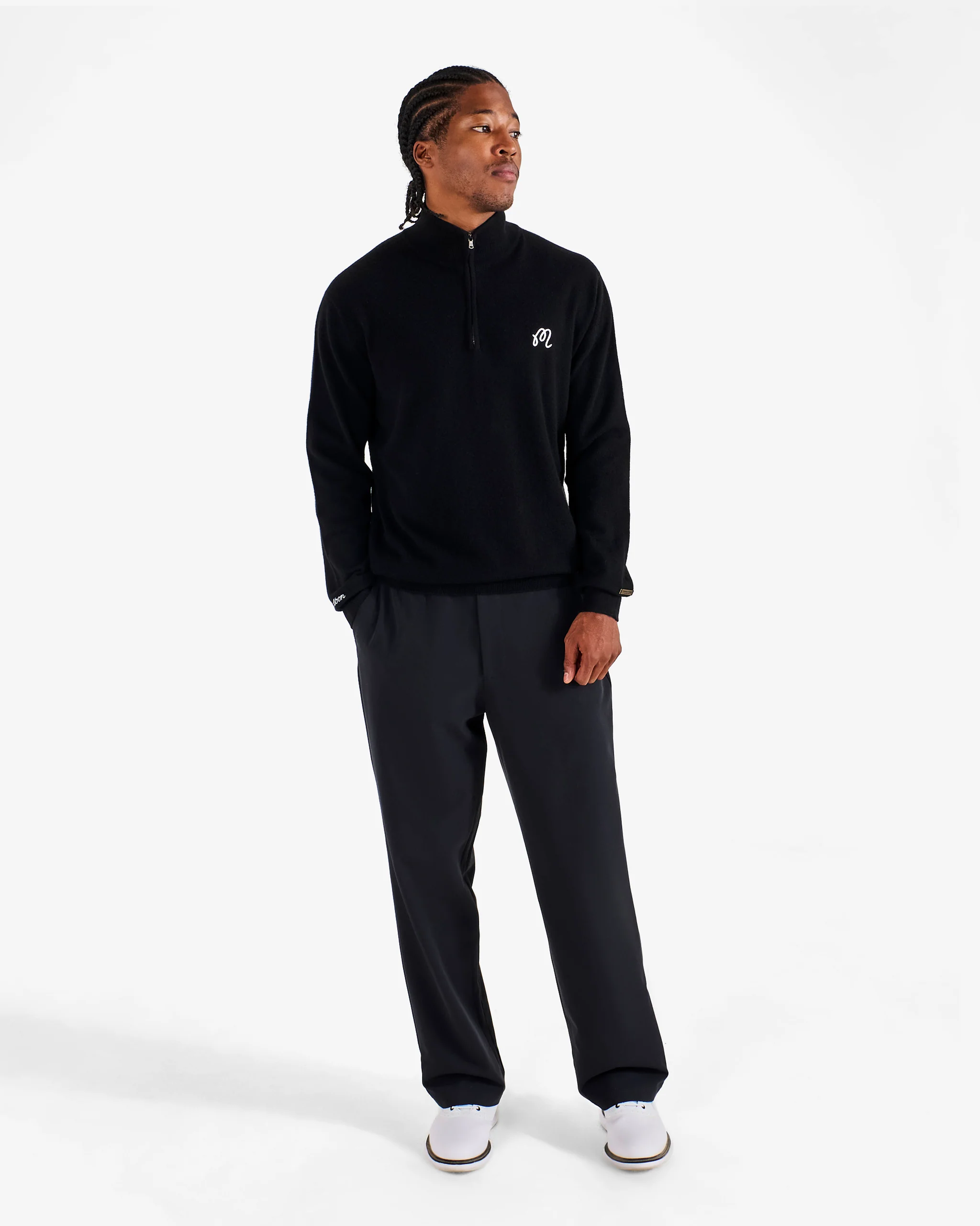 JOHNSTONS QUARTER ZIP SWEATER - Image 4