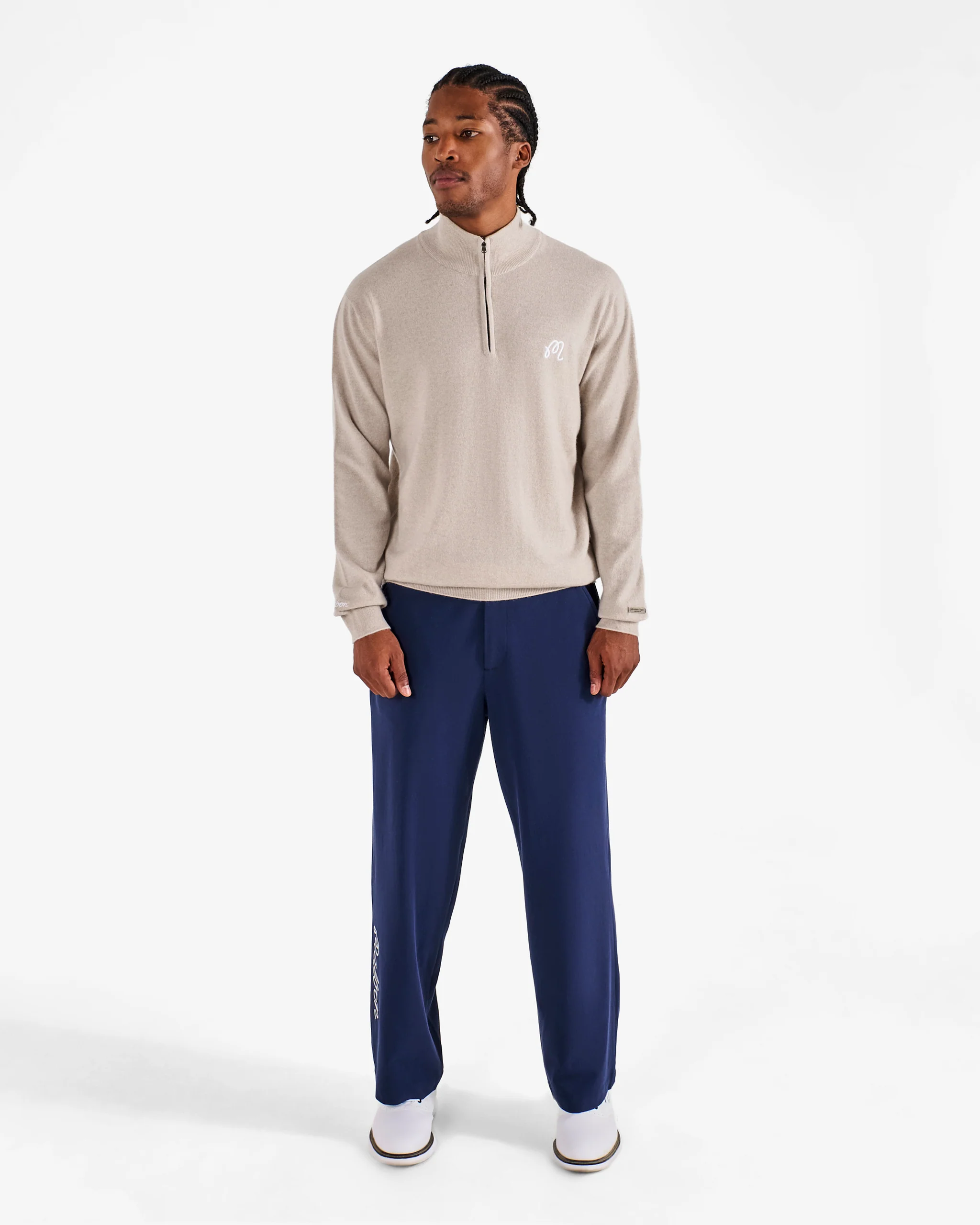JOHNSTONS QUARTER ZIP SWEATER - Image 2