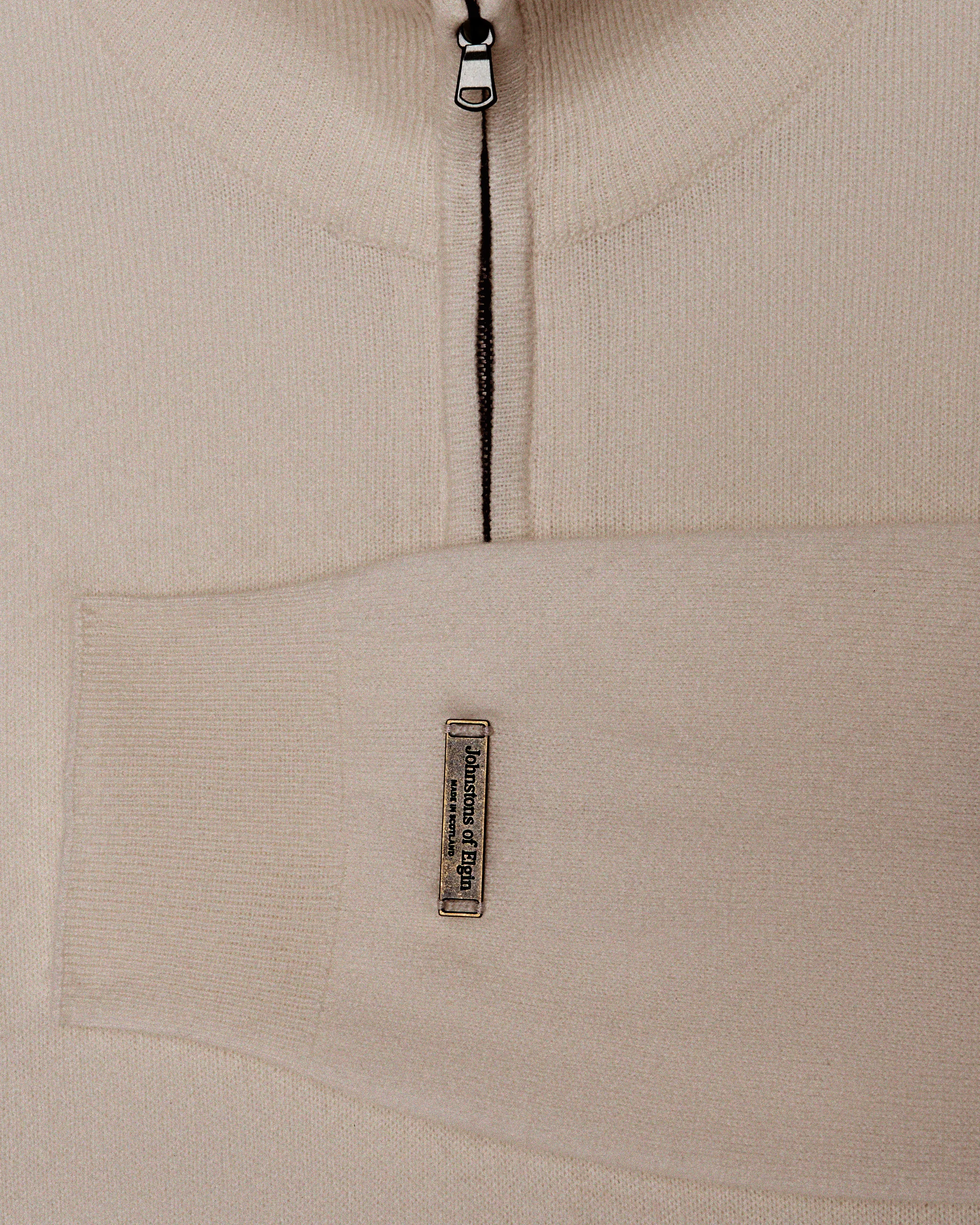 JOHNSTONS QUARTER ZIP SWEATER - Image 3
