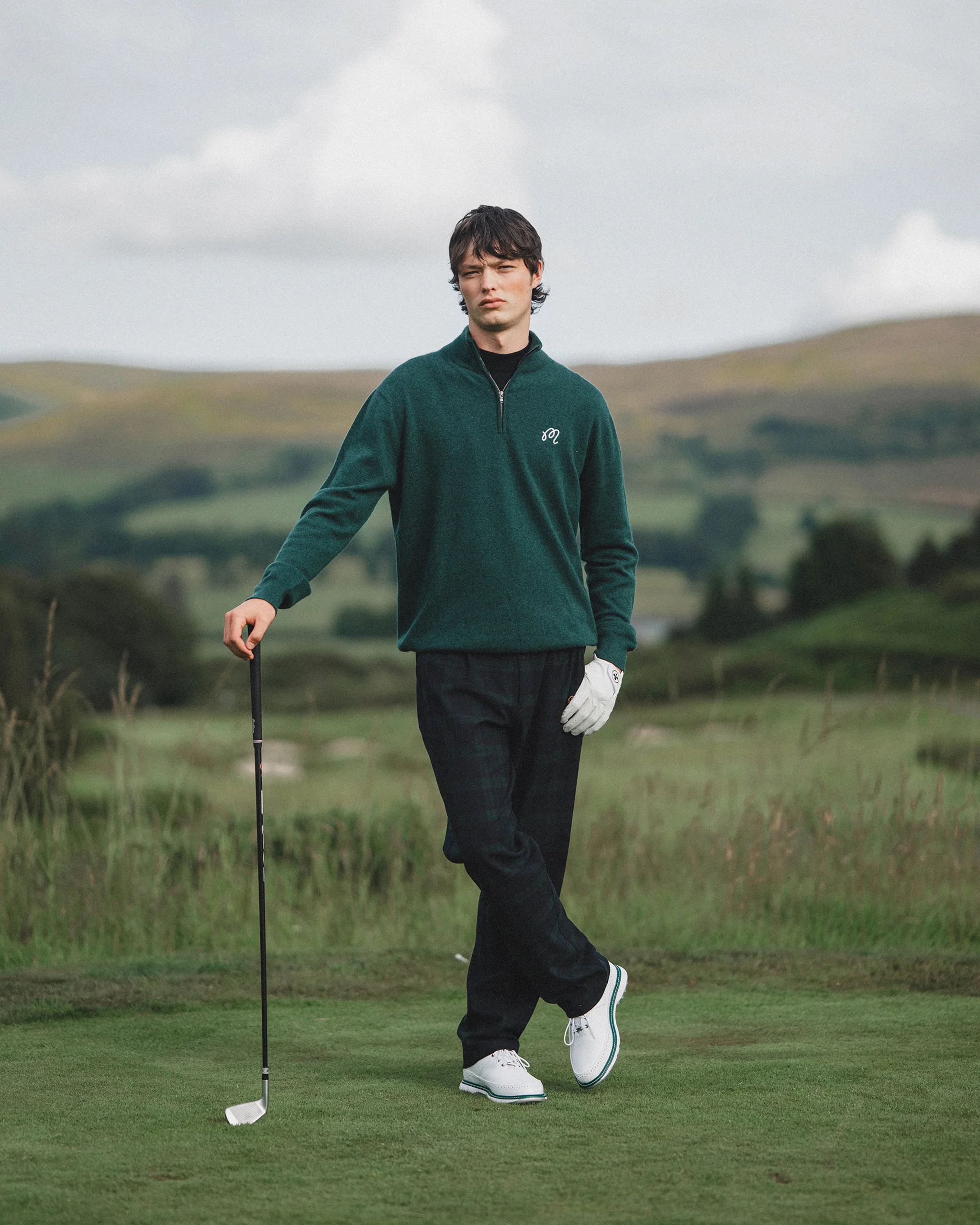 JOHNSTONS QUARTER ZIP SWEATER - Image 2