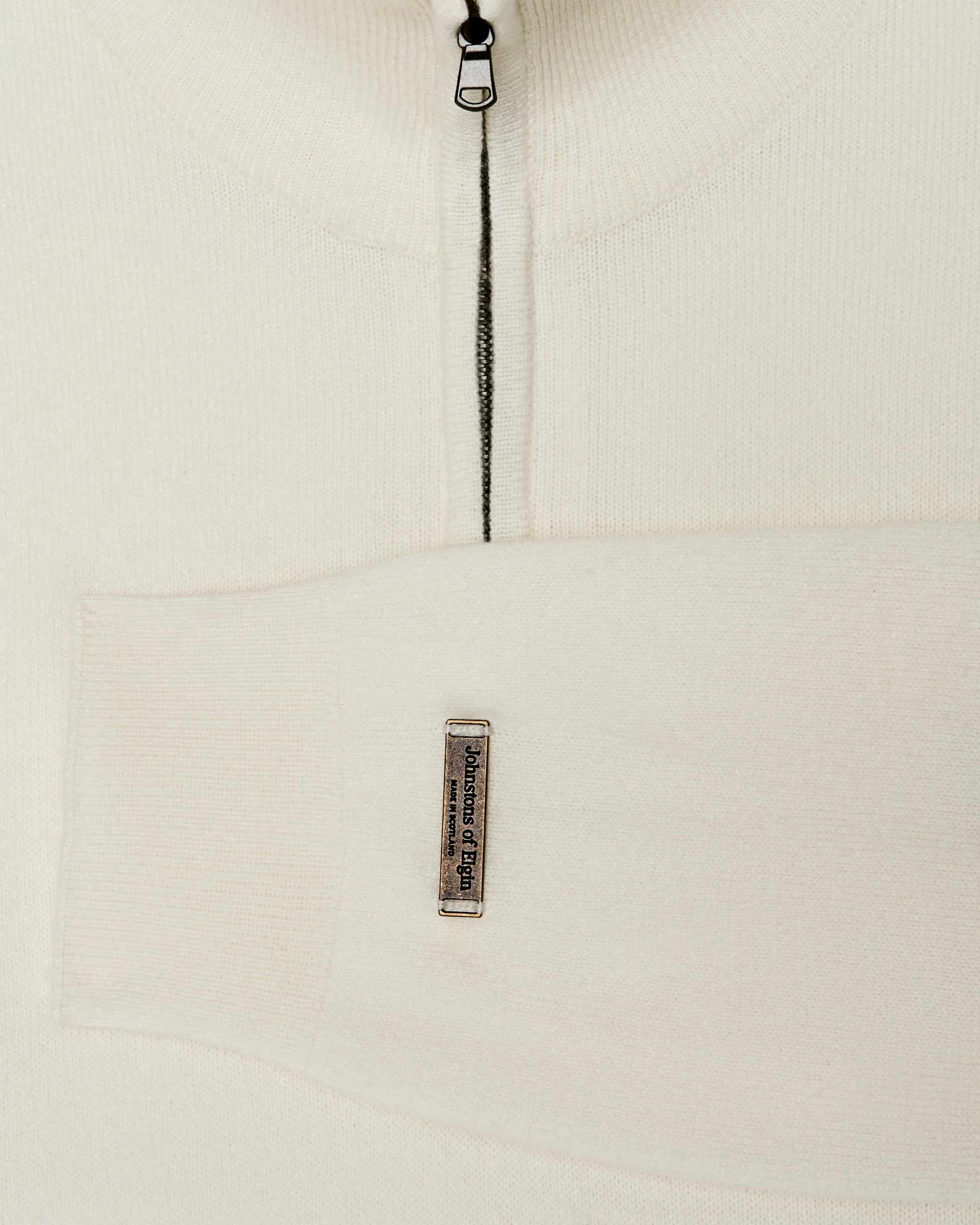 JOHNSTONS QUARTER ZIP SWEATER - Image 3