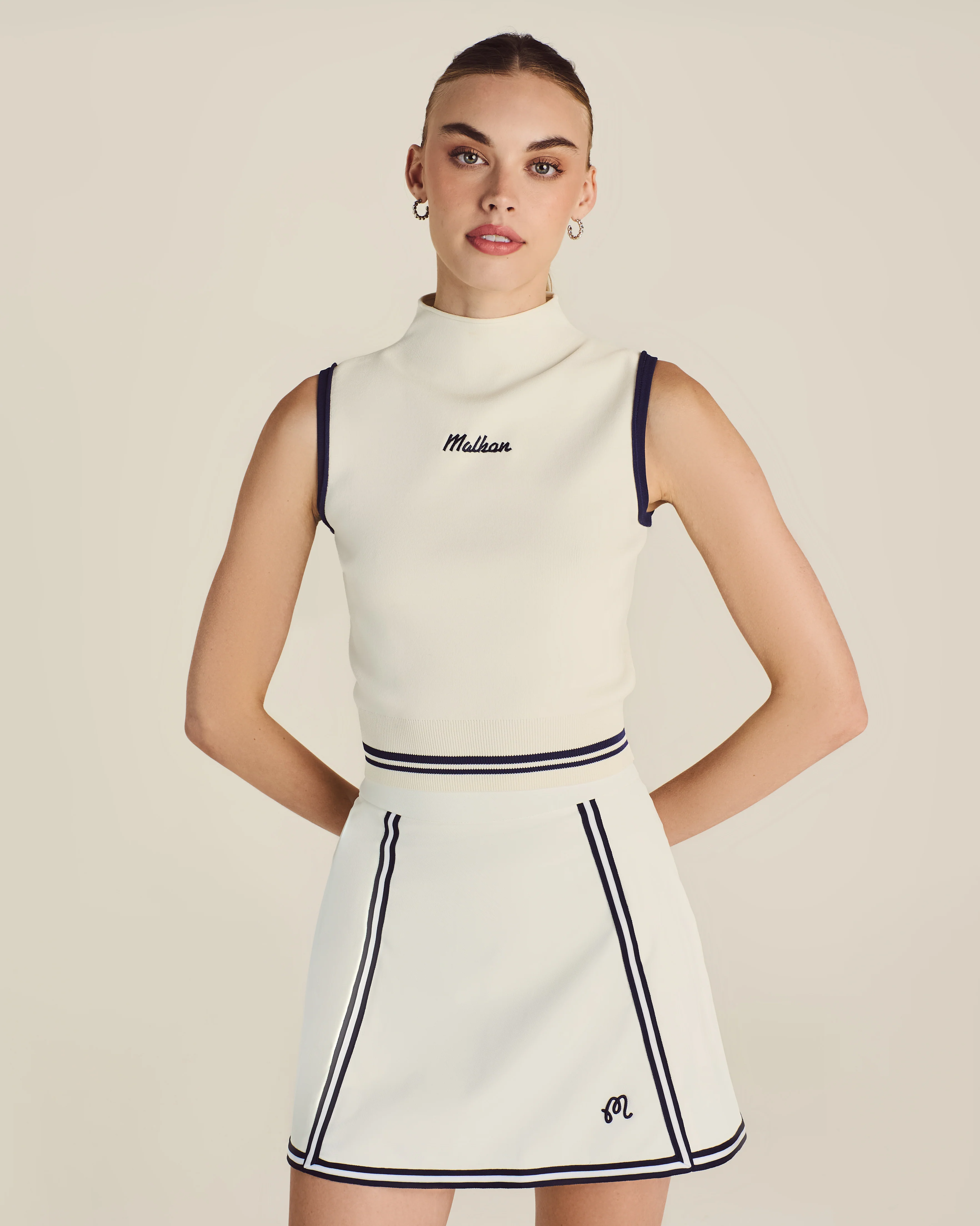 KARA MOCKNECK VEST