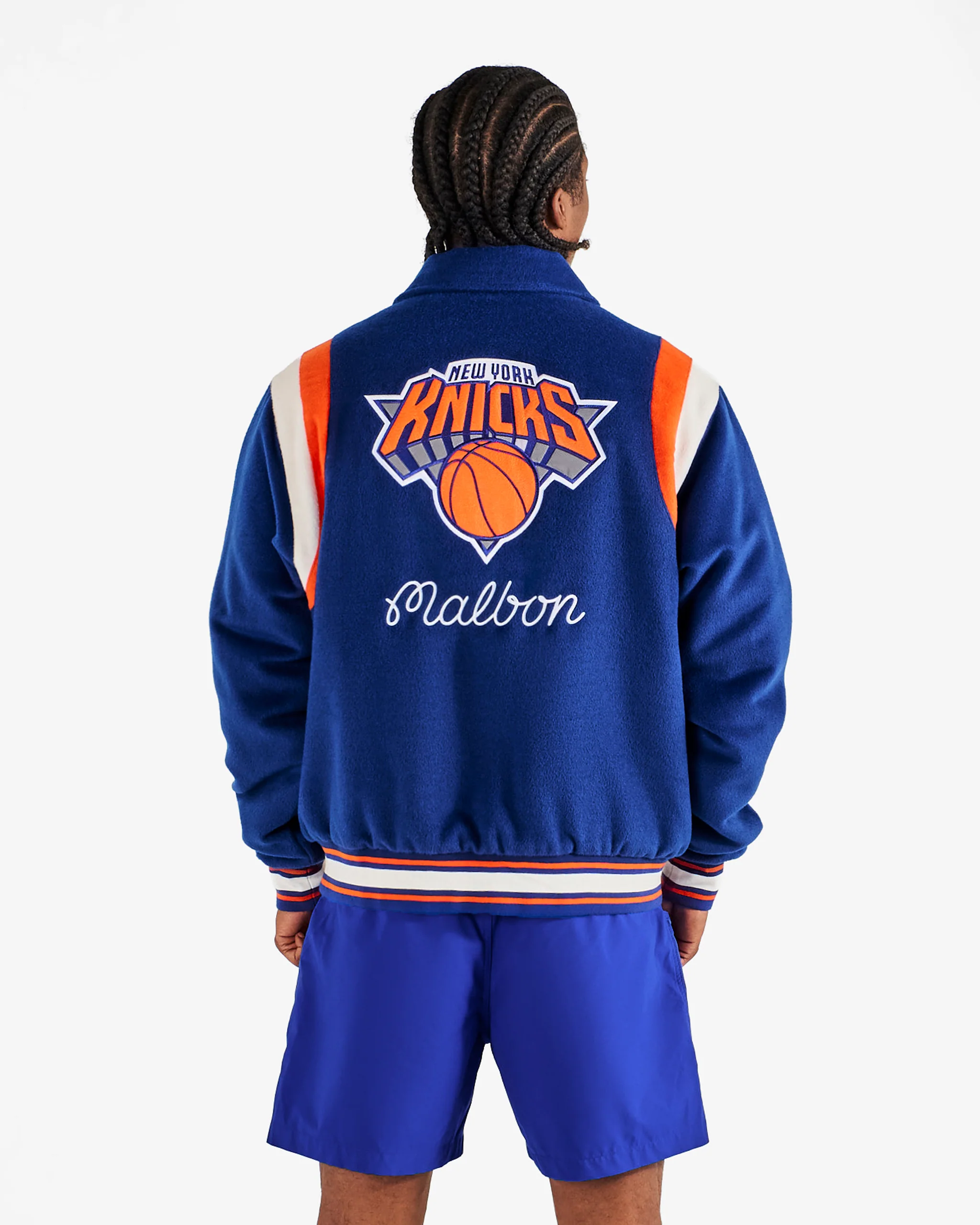 KNICKS THE GARDEN VARSITY JACKET - Image 3