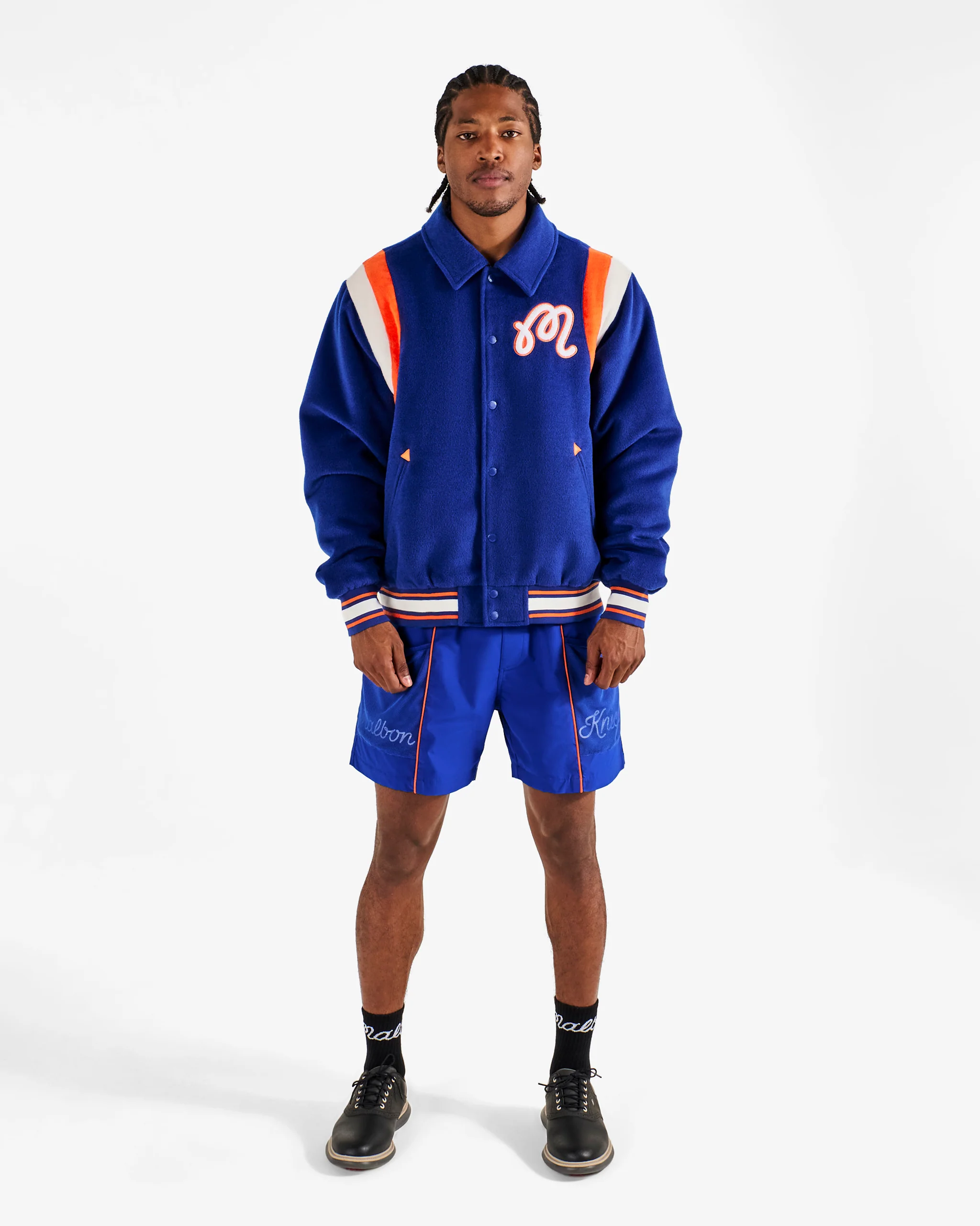 KNICKS THE GARDEN VARSITY JACKET - Image 6