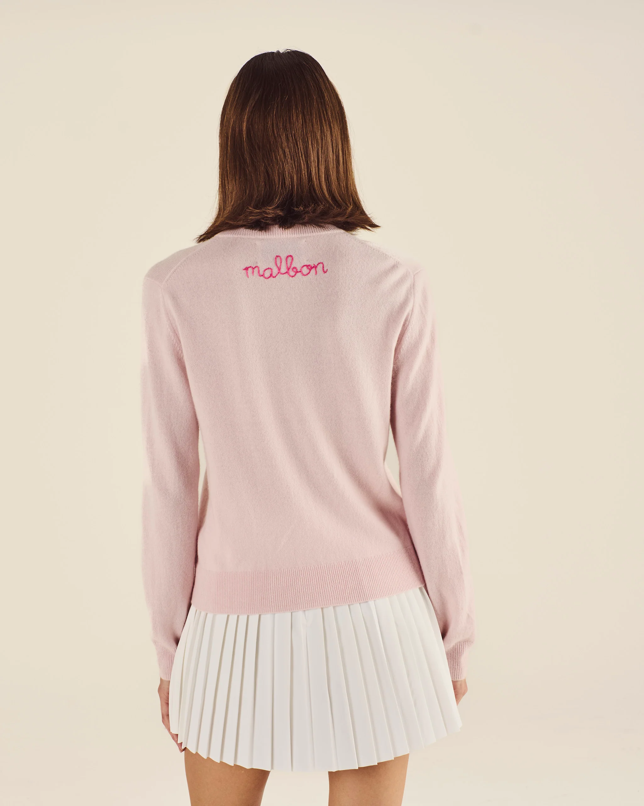 LINGUA FRANCA CASHMERE CARDIGAN - Image 3