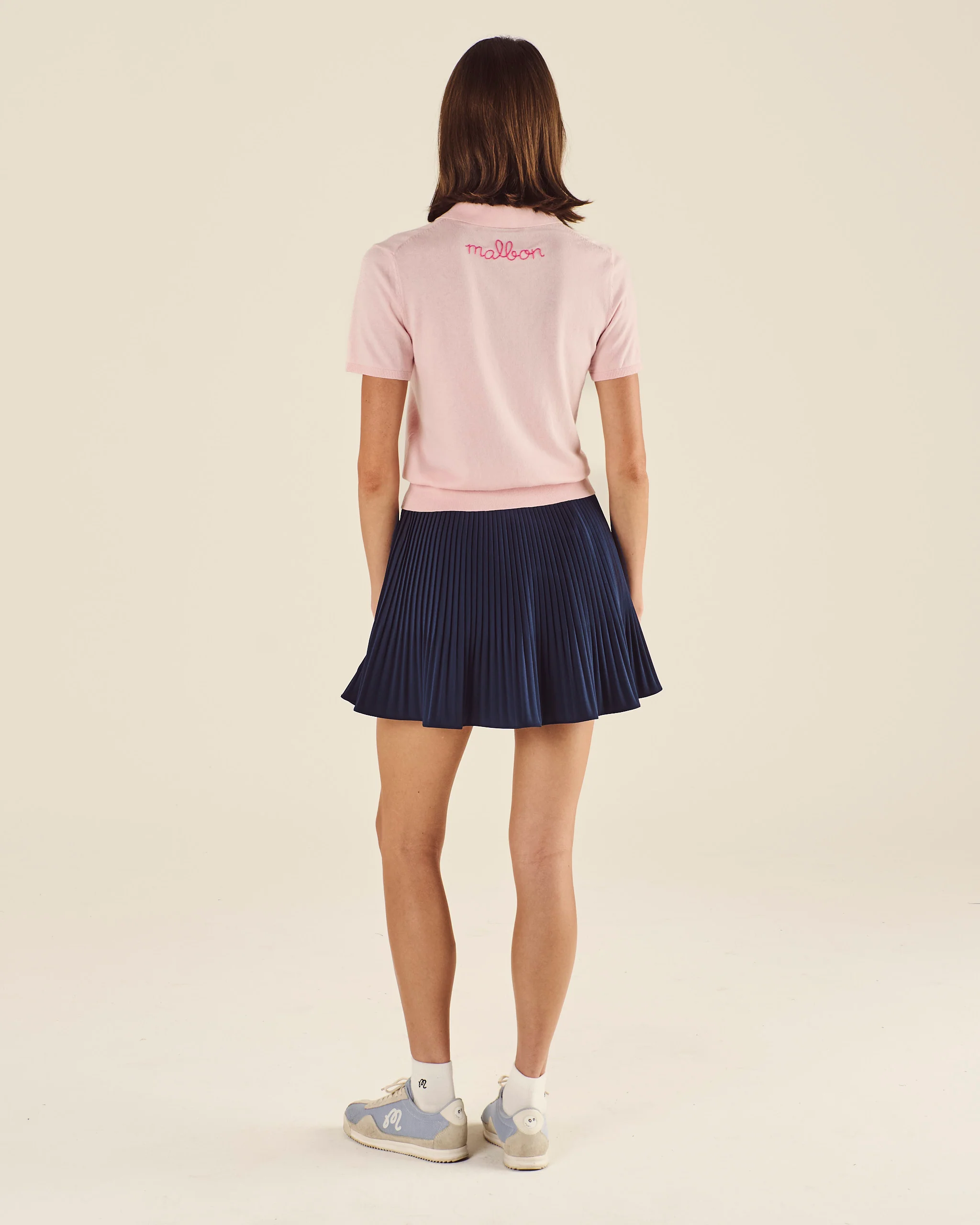 LINGUA FRANCA COTTON SILK POLO - Image 5