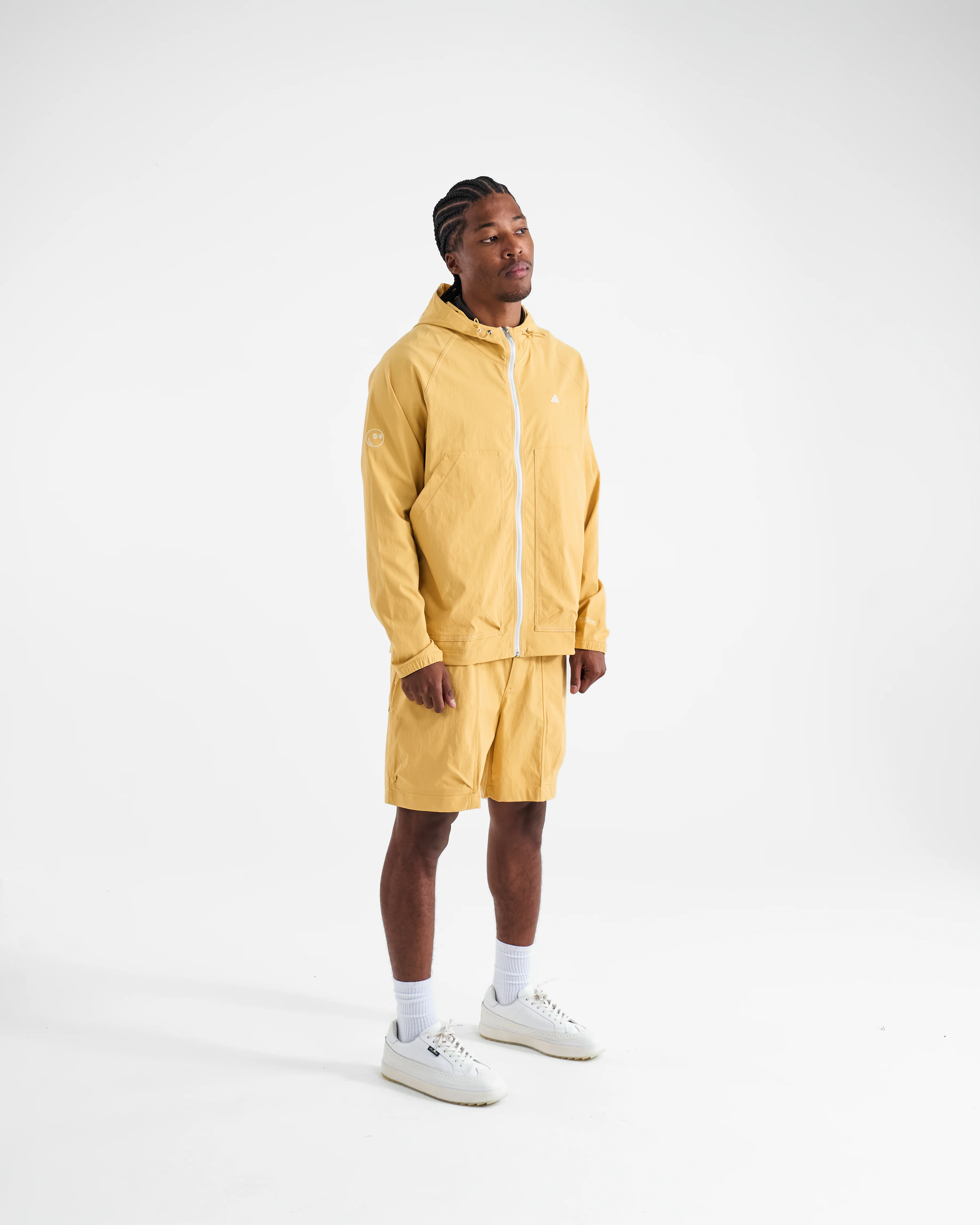 MALBON X ADIDAS  GO-TO UTILITY DWR FULL ZIP JACKET - Image 3