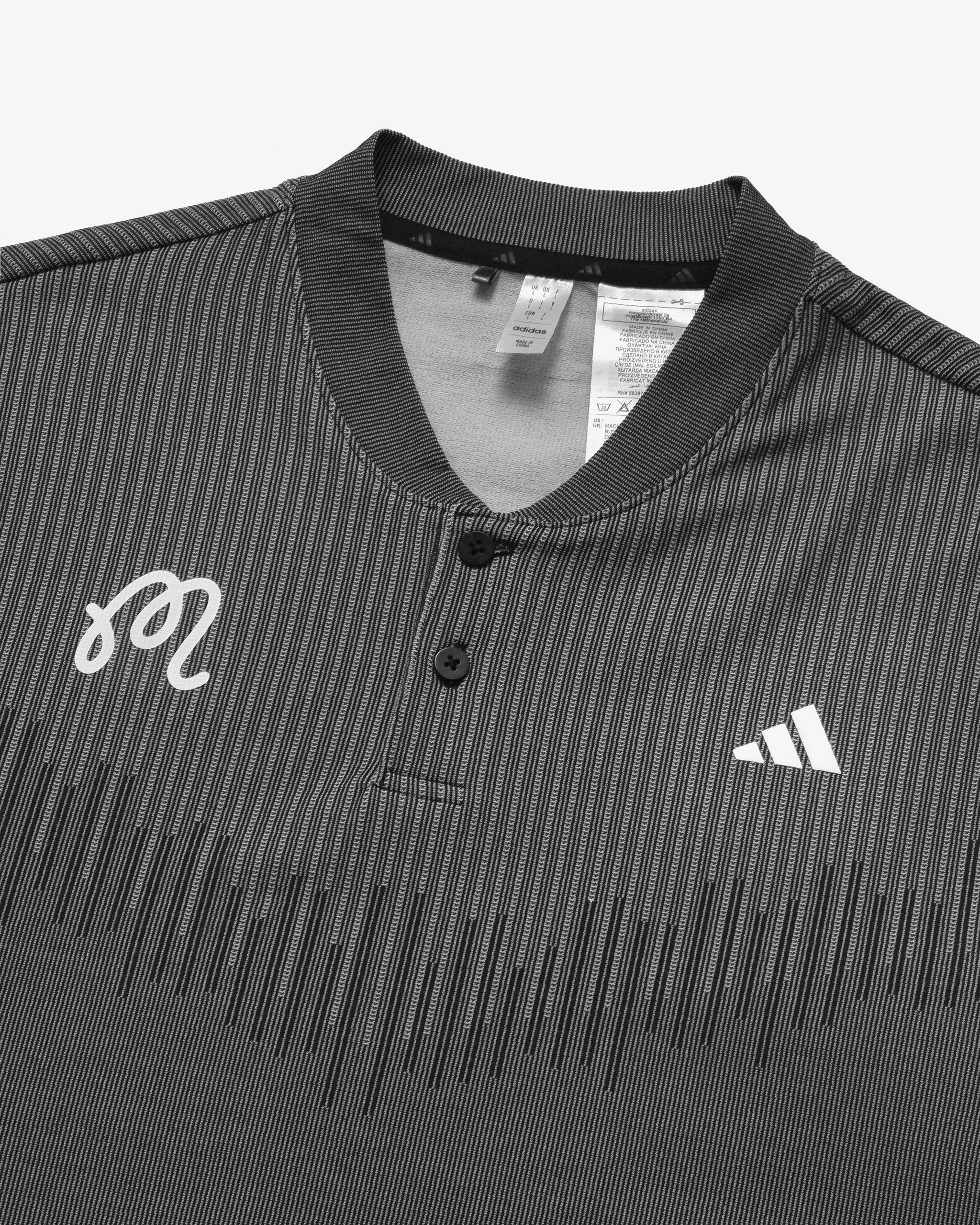 MALBON X ADIDAS Ultimate365 Tour Primeknit Long Sleeve Polo - Image 6